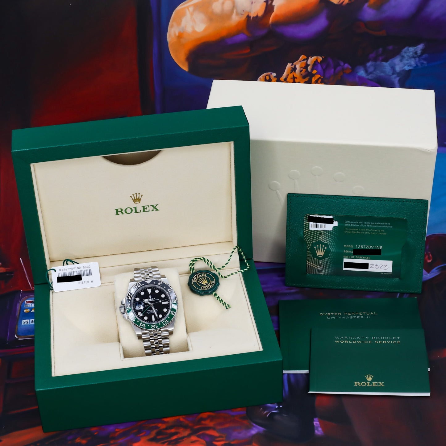 Rolex GMT-Master II Sprite Jubilee 2023 Complete - 126720VTNR