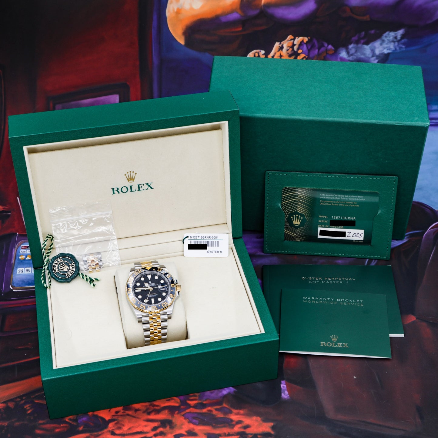 Rolex GMT-Master II "Zombie" Complete 2025 - 126713GRNR