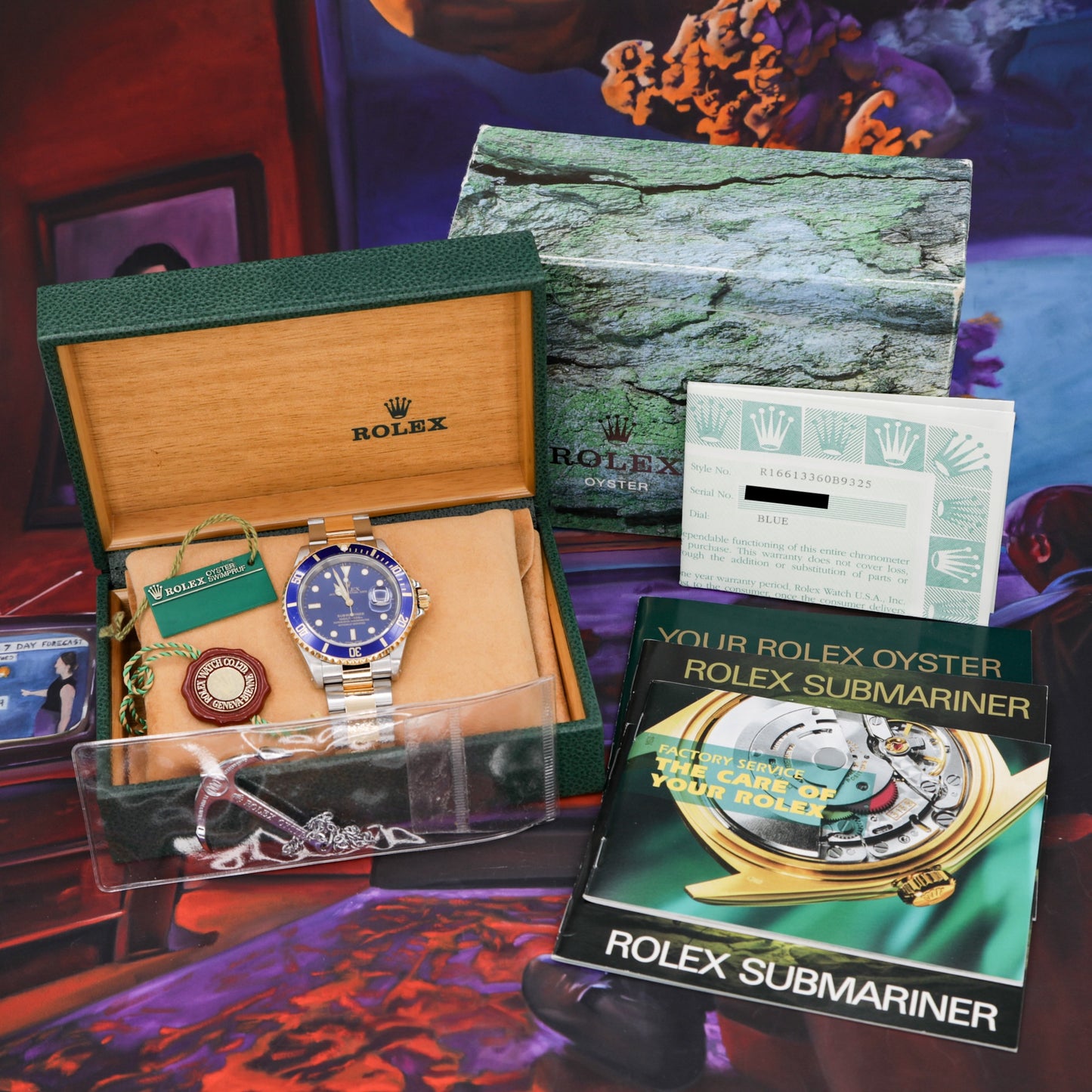 Rolex Submariner Date “Bluesy” 2002 Complete - 16613LB