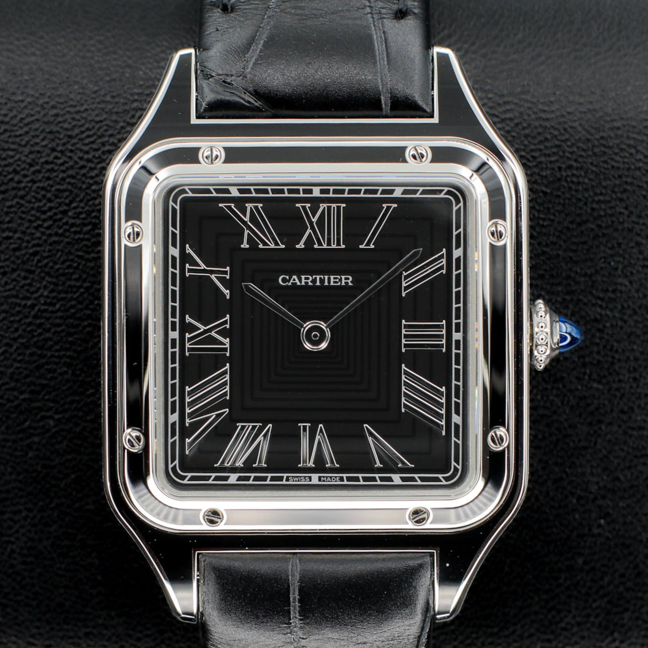Cartier Santos Dumont Lacquer Dial Complete set - WSSA0046