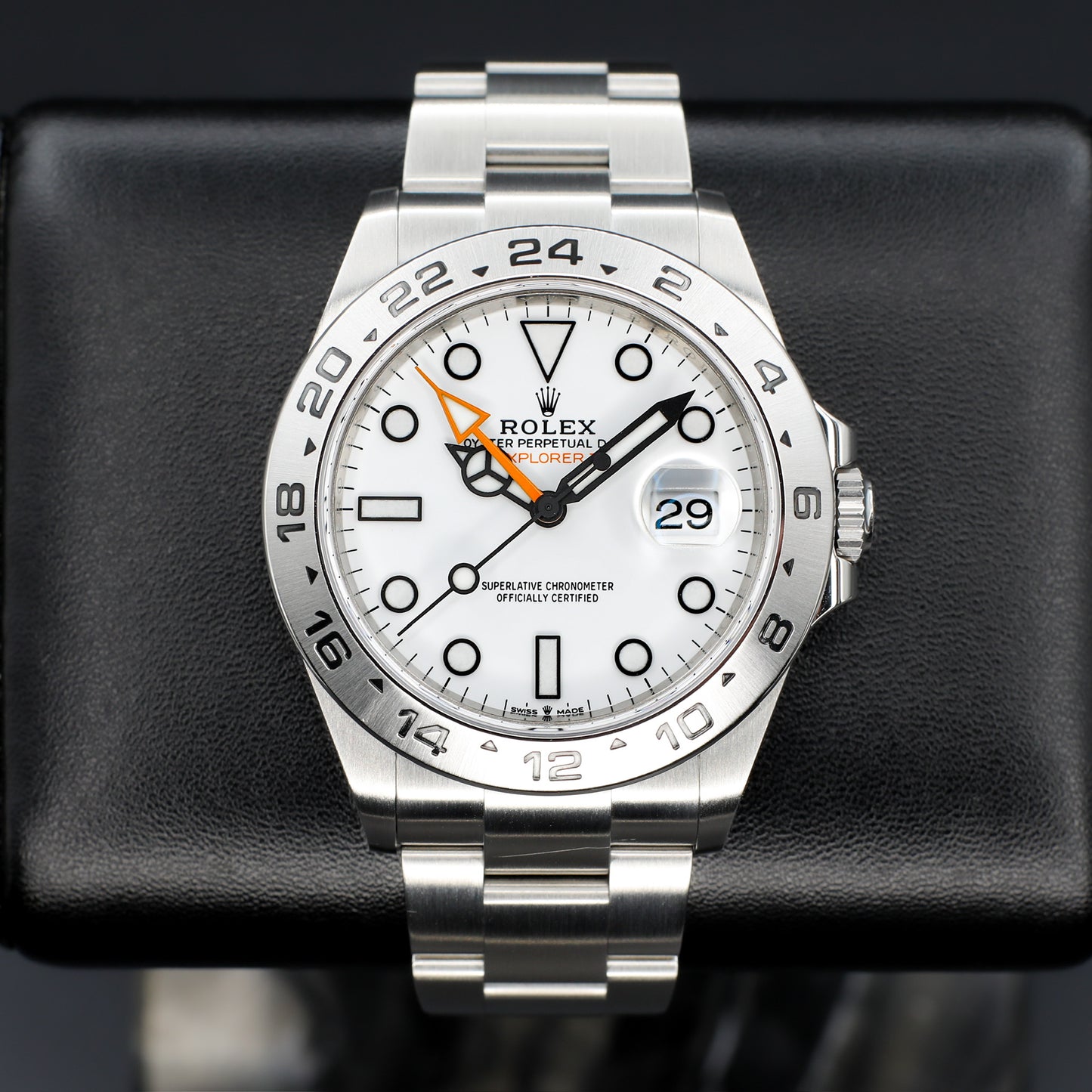 Rolex Explorer II White Dial Full Set - 226570
