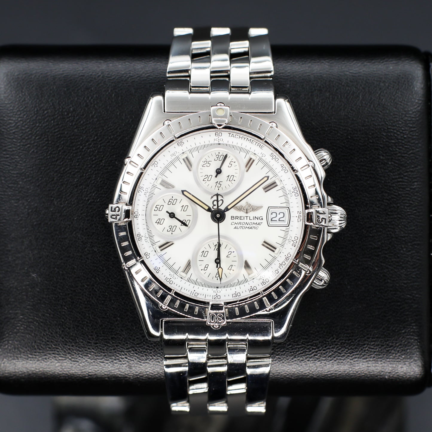 Breitling Chronomat White Dial Watch Only - A13050.1