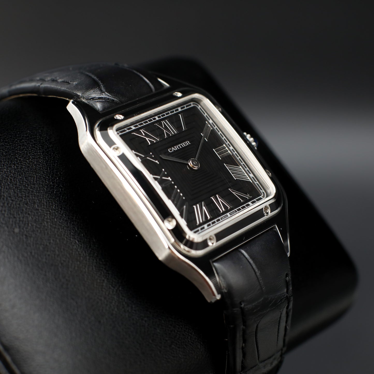Cartier Santos Dumont Lacquer Dial Complete set - WSSA0046