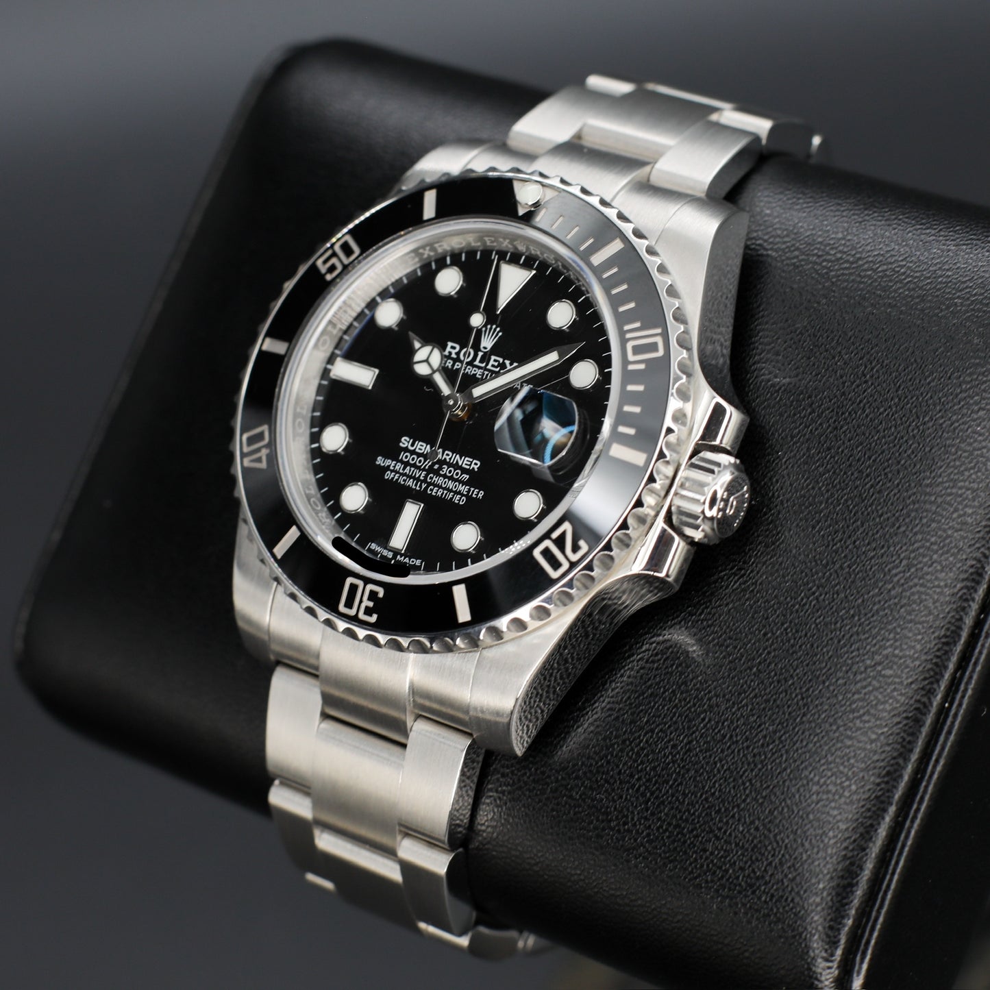 Rolex Submariner Ceramic Bezel Black Dial 40 - 116610LN