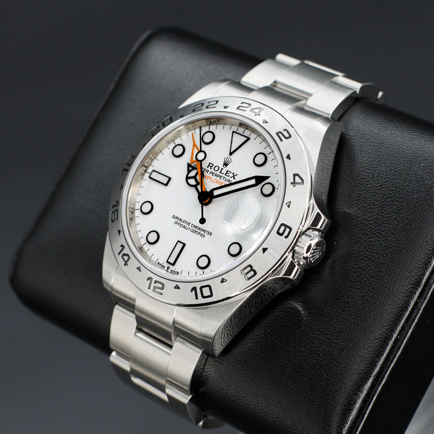 Rolex Explorer II White Dial Full Set - 226570