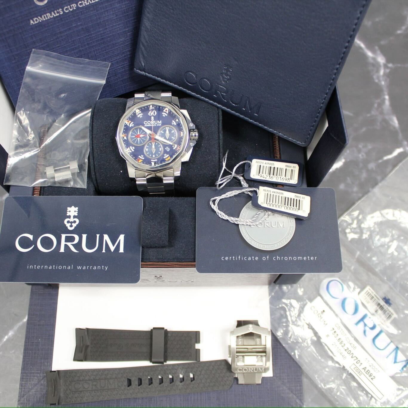 Corum Admirals Cup Challenger - 753.693.20/V701 AB92