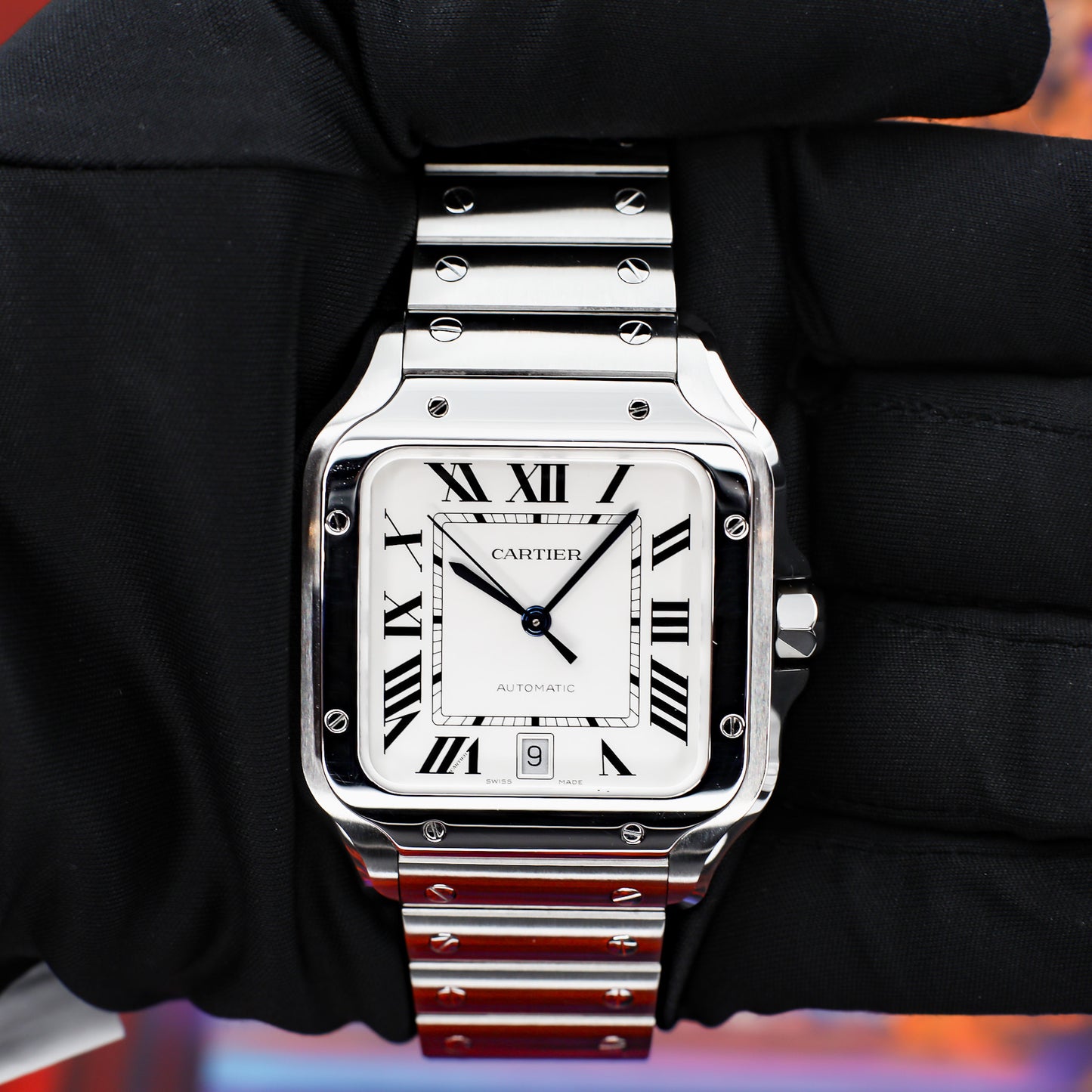 Cartier Santos de Cartier Steel 2025 Complete - WSSA0018