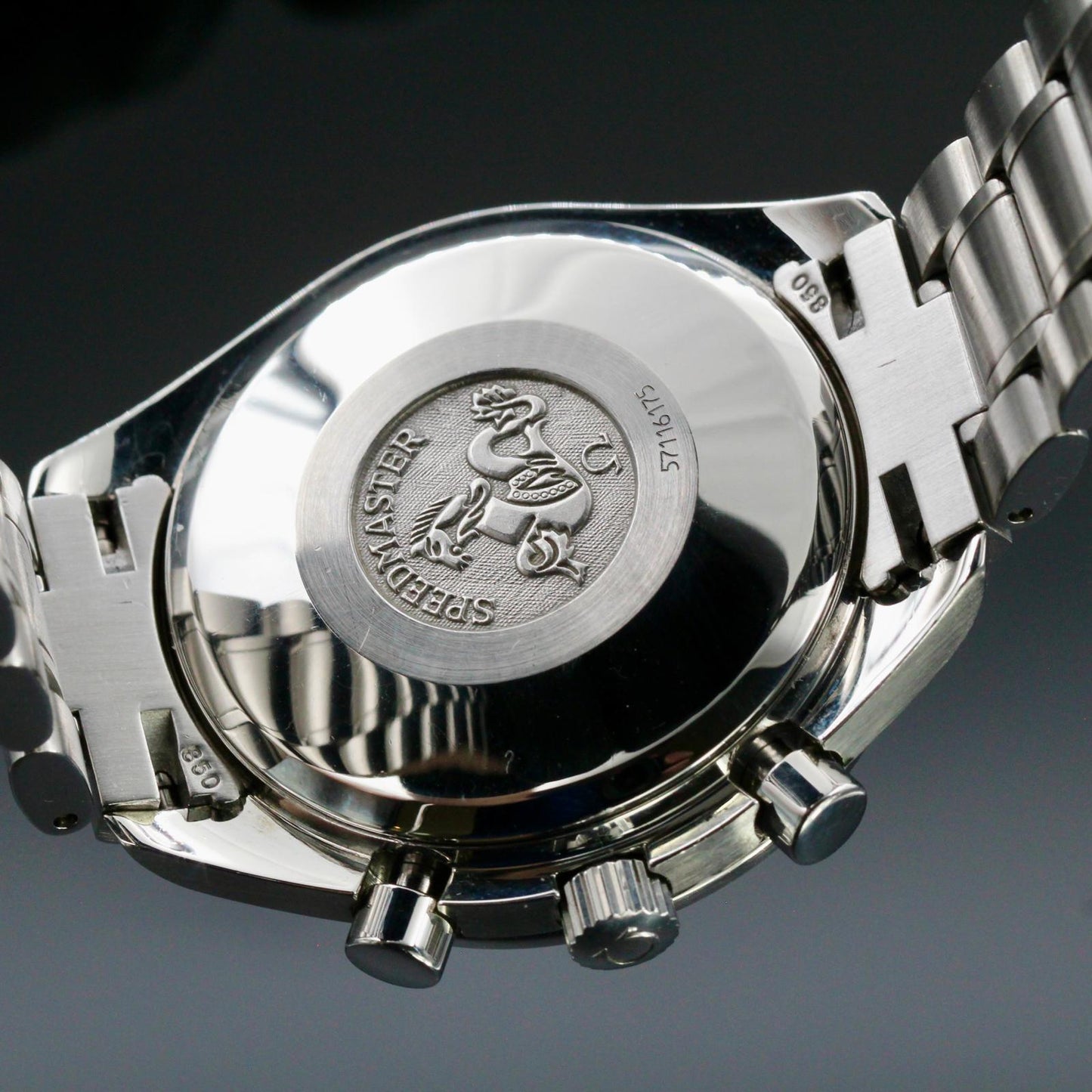 Omega Speedmaster Triple Date Steel Fair 39mm Automatic Watch only - 3520.53