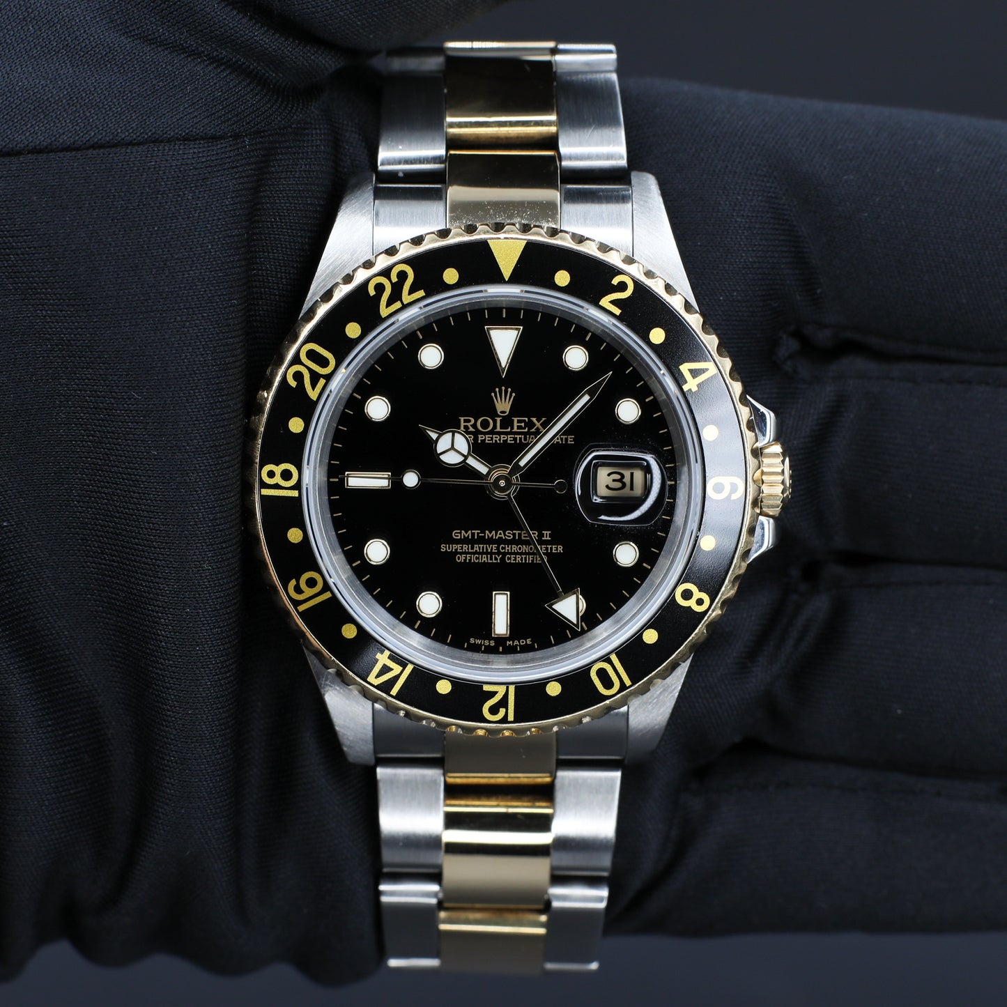 Rolex GMT Master II Two Tone Oyster 40 Watch Only - 16713