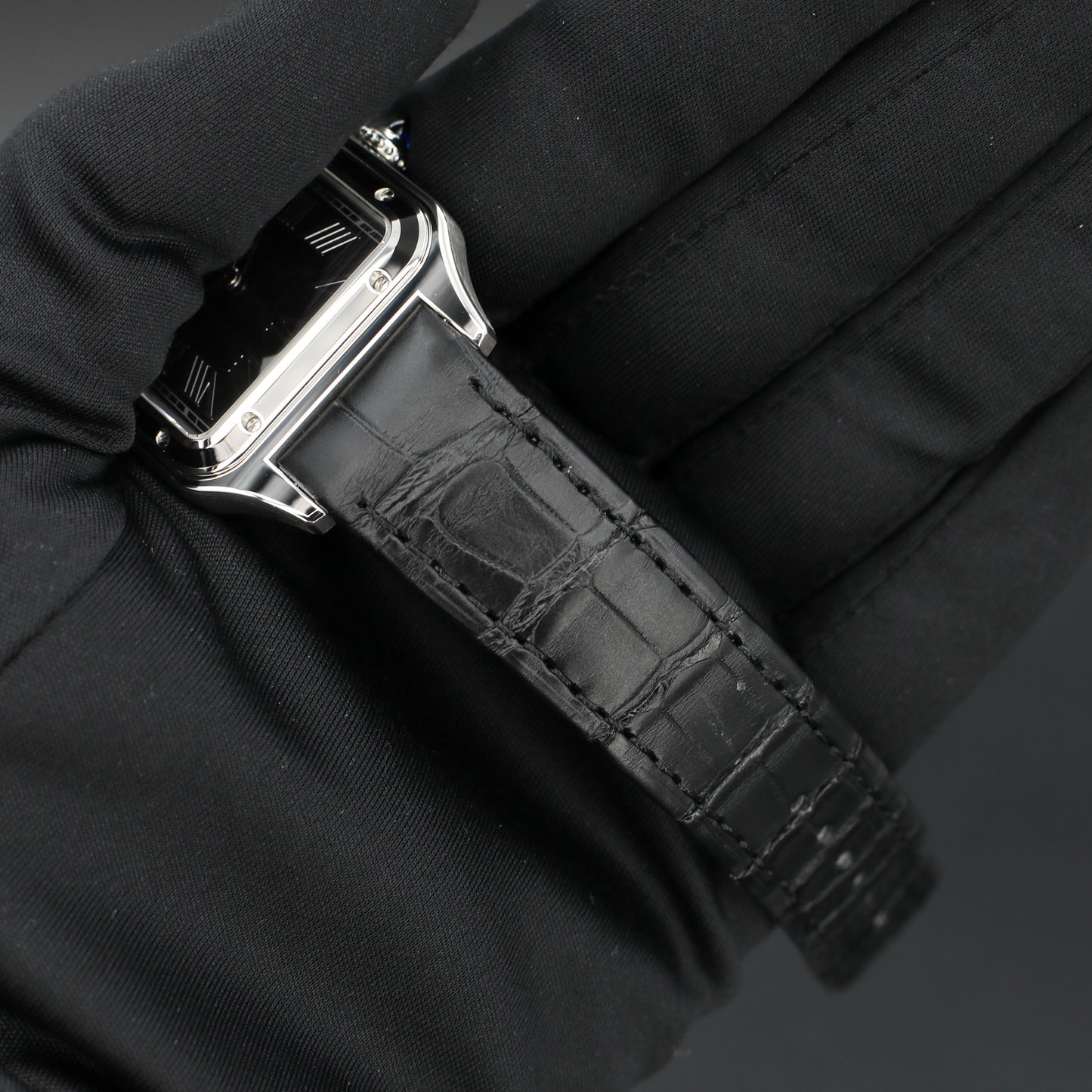Cartier Santos Dumont Lacquer Dial Complete set - WSSA0046