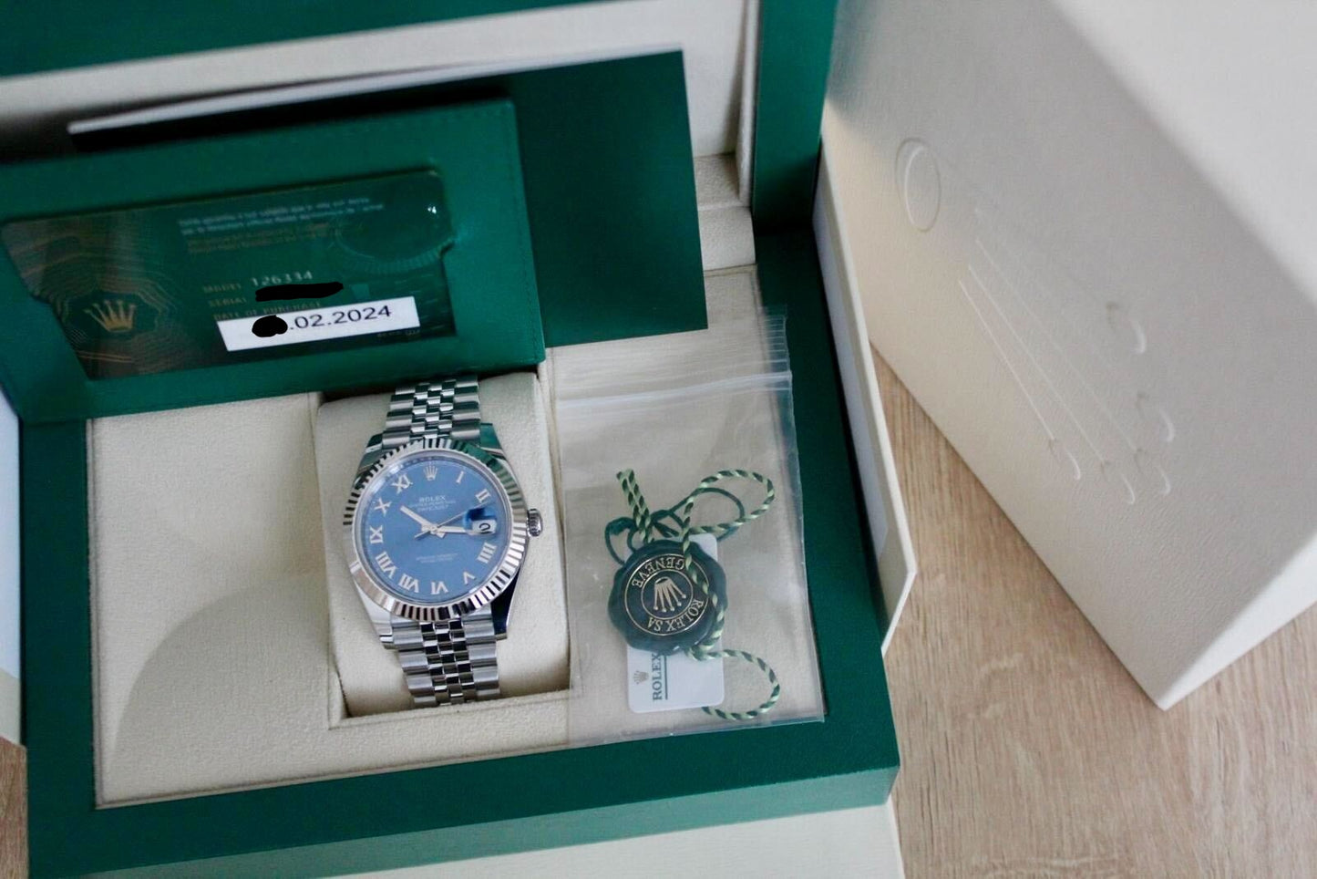 Rolex Datejust 41 Blue Roman - 126334