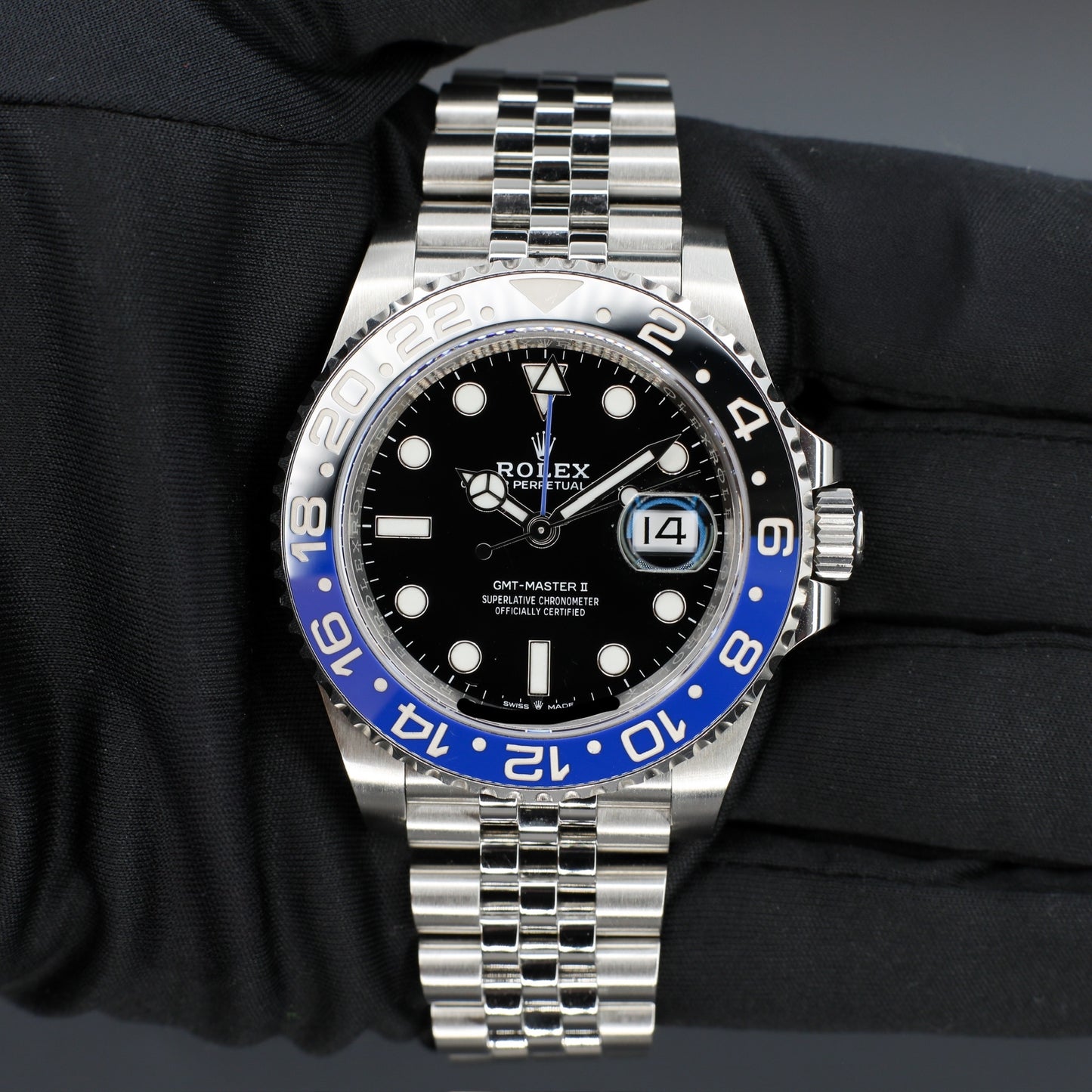 Rolex GMT Master II Batgirl 2019 Complete set - 126710BLNR