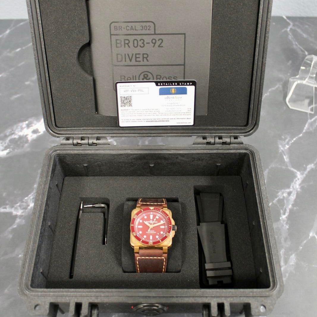 Bell & Ross Diver Limited Edition - BR0392-D-R-BR/SCA