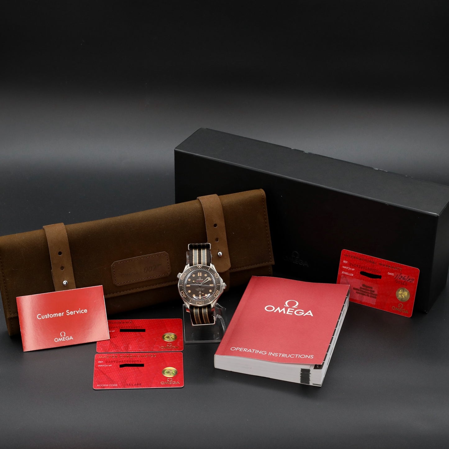 Omega Seamaster No Time To Die Complete - 210.92.42.20.01.001