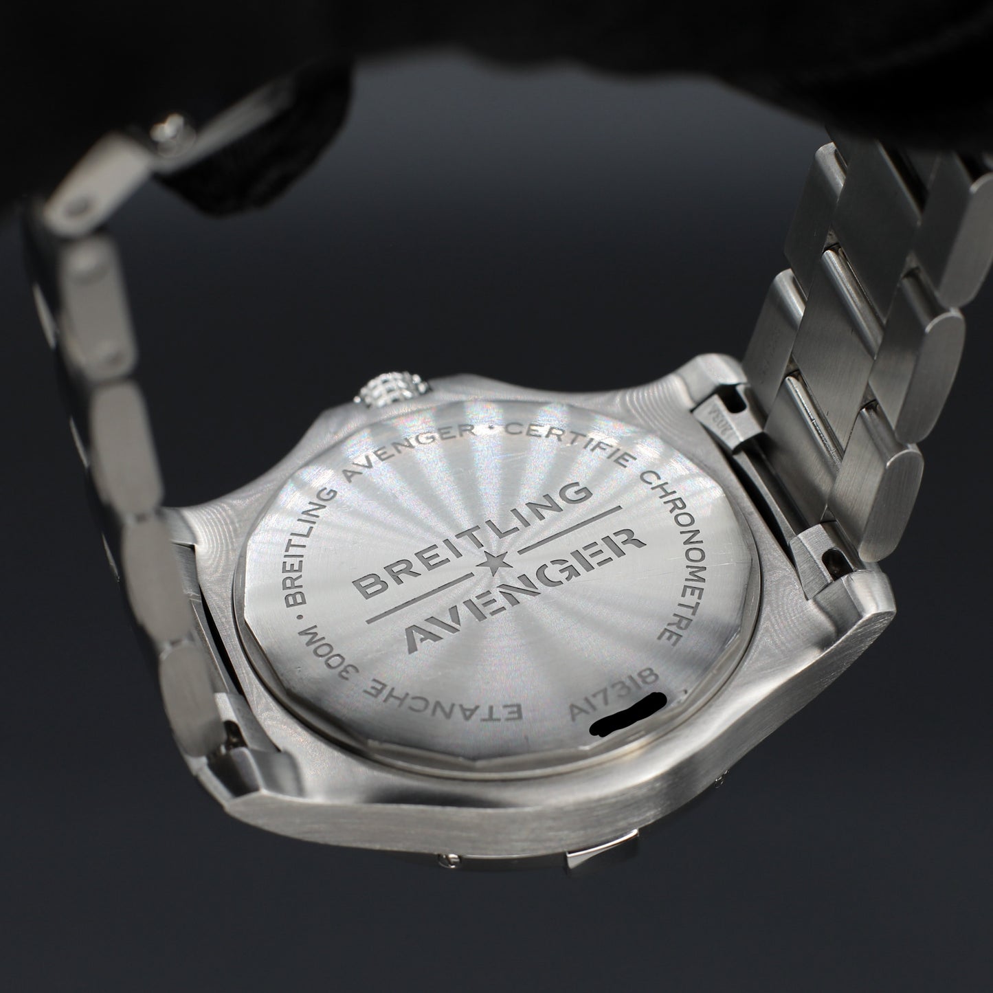 Breitling Avenger 43 Black Dial Complete - A17318