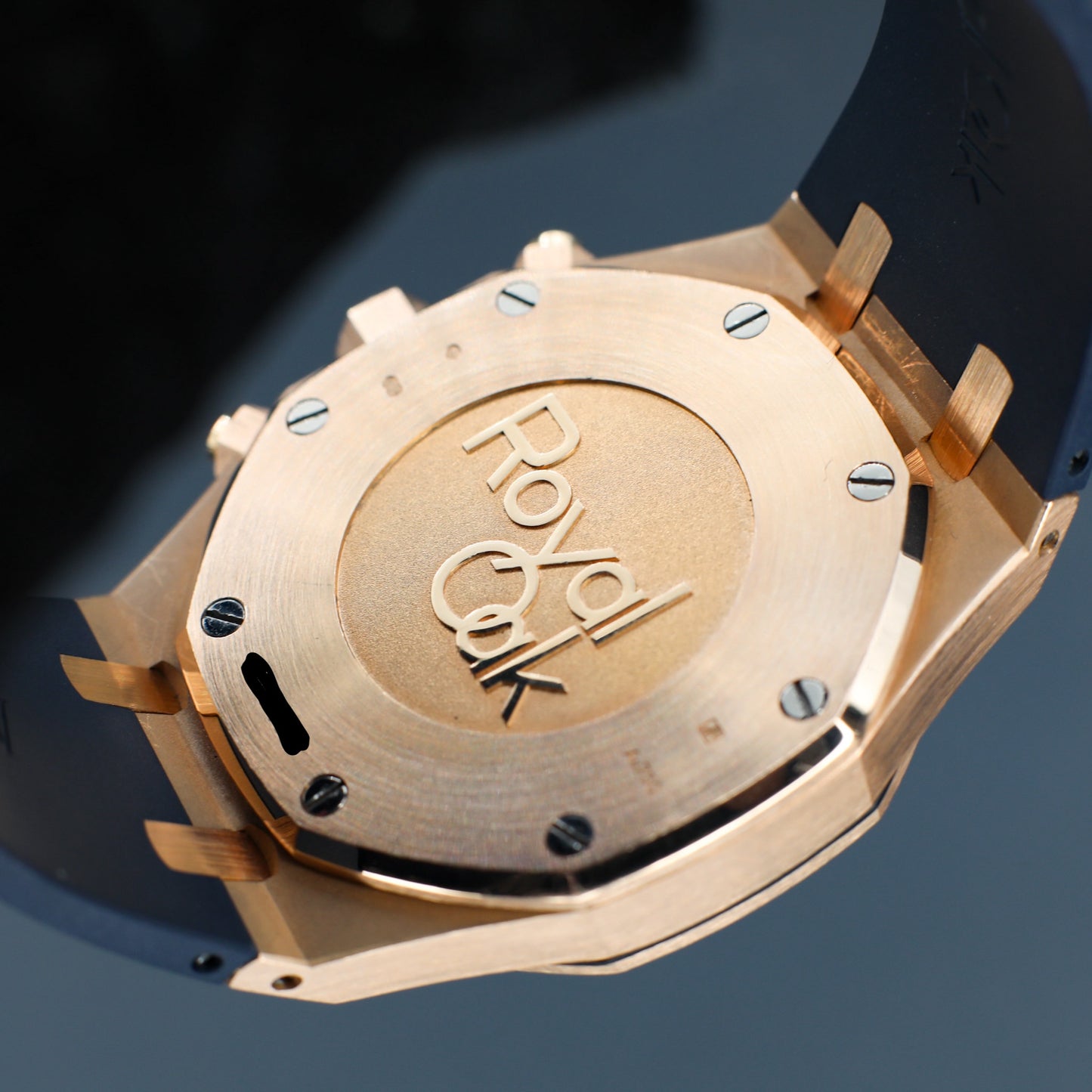 Audemars Piguet Royal Oak Chrono 41 Rose Gold Blue Dial - 26331OR