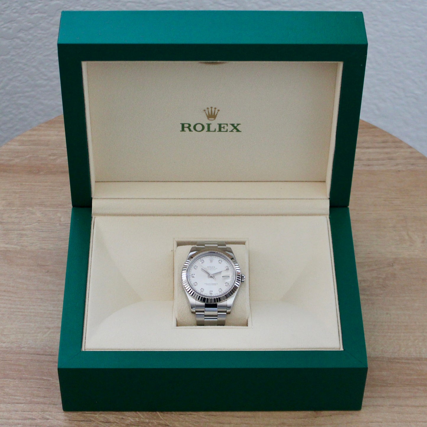 Rolex Datejust Diamond Indices 41mm - 116334