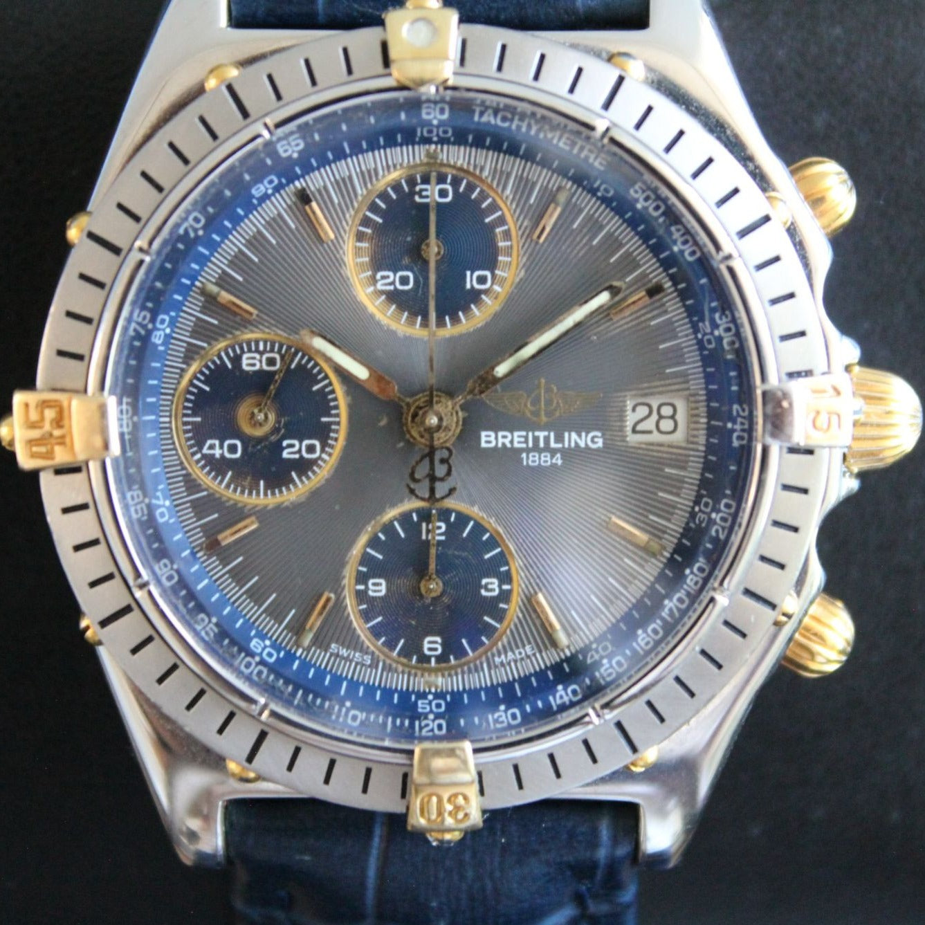 Breitling Chronomat Yellow Gold/Steel - B13047
