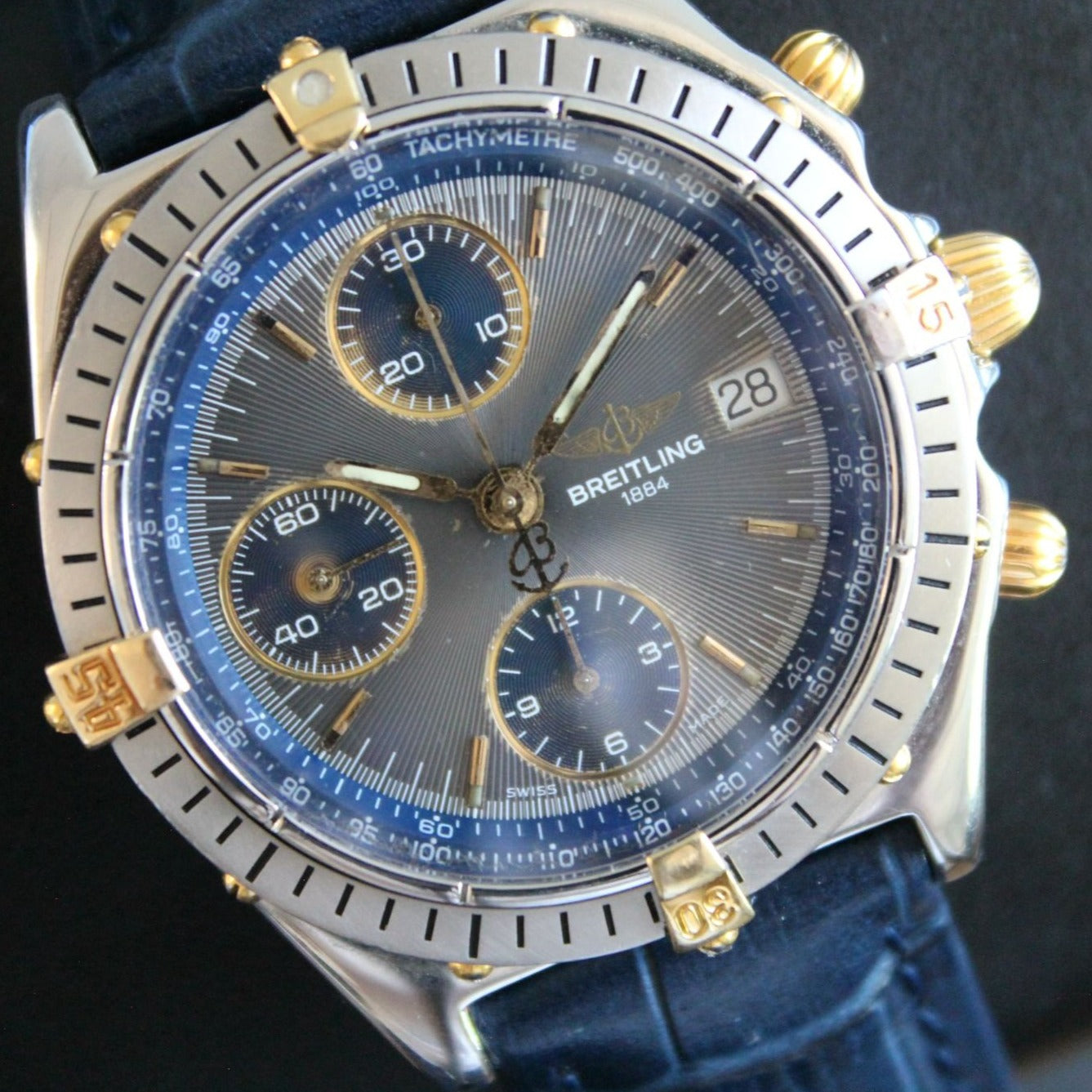 Breitling Chronomat Yellow Gold/Steel - B13047