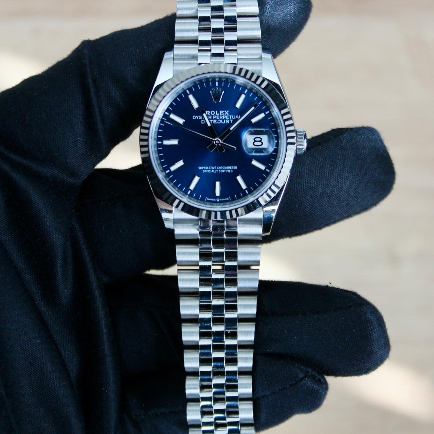 Rolex Datejust Fluted Bezel Jubilee 36mm - 126234