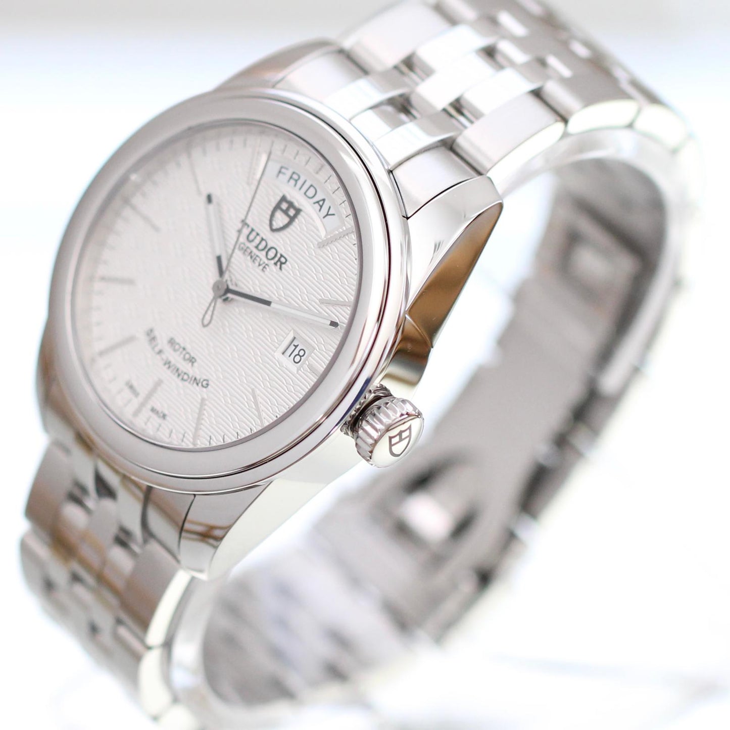 Tudor Glamour Daydate Silver 2023 Complete - 56000