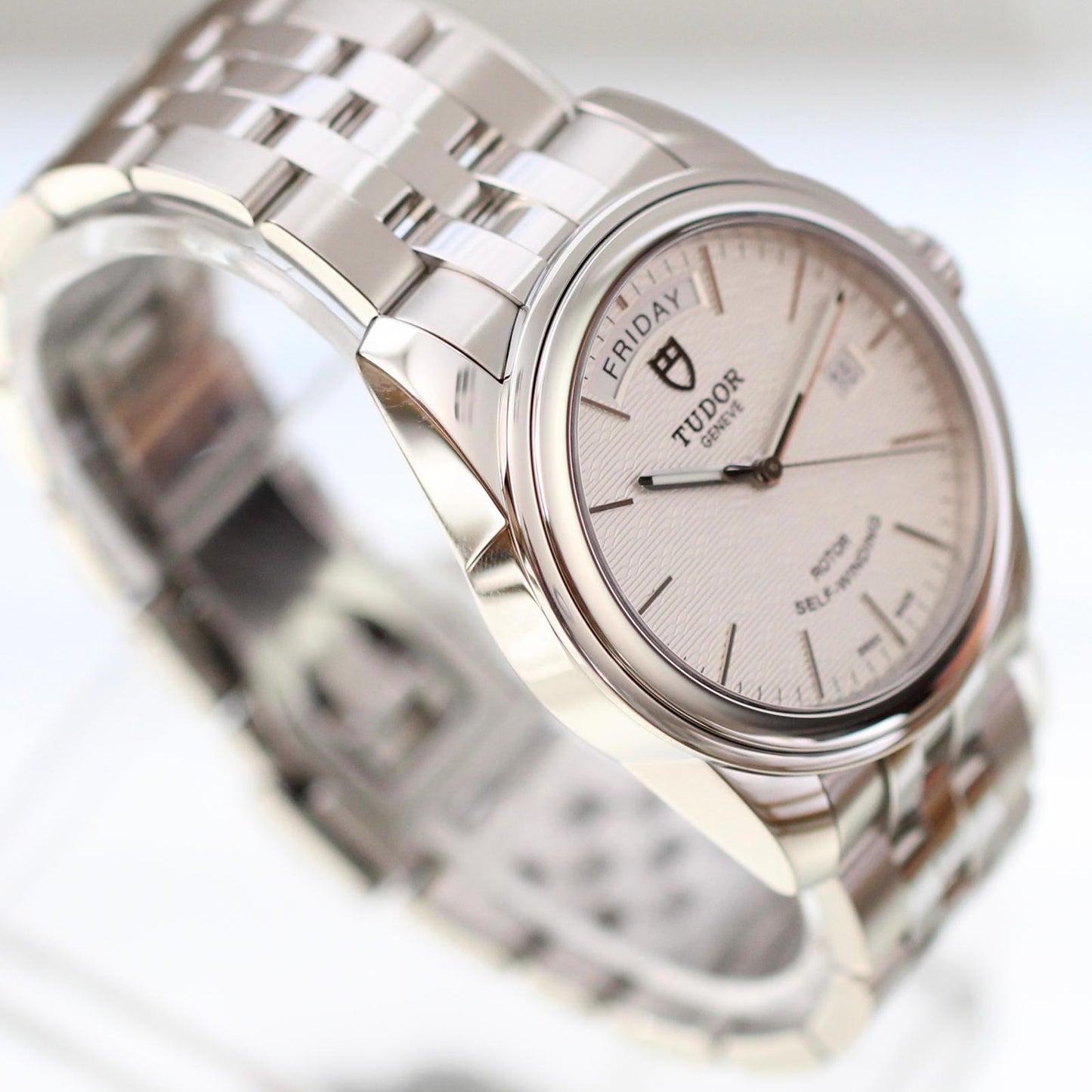 Tudor Glamour Daydate Silver 2023 Complete - 56000