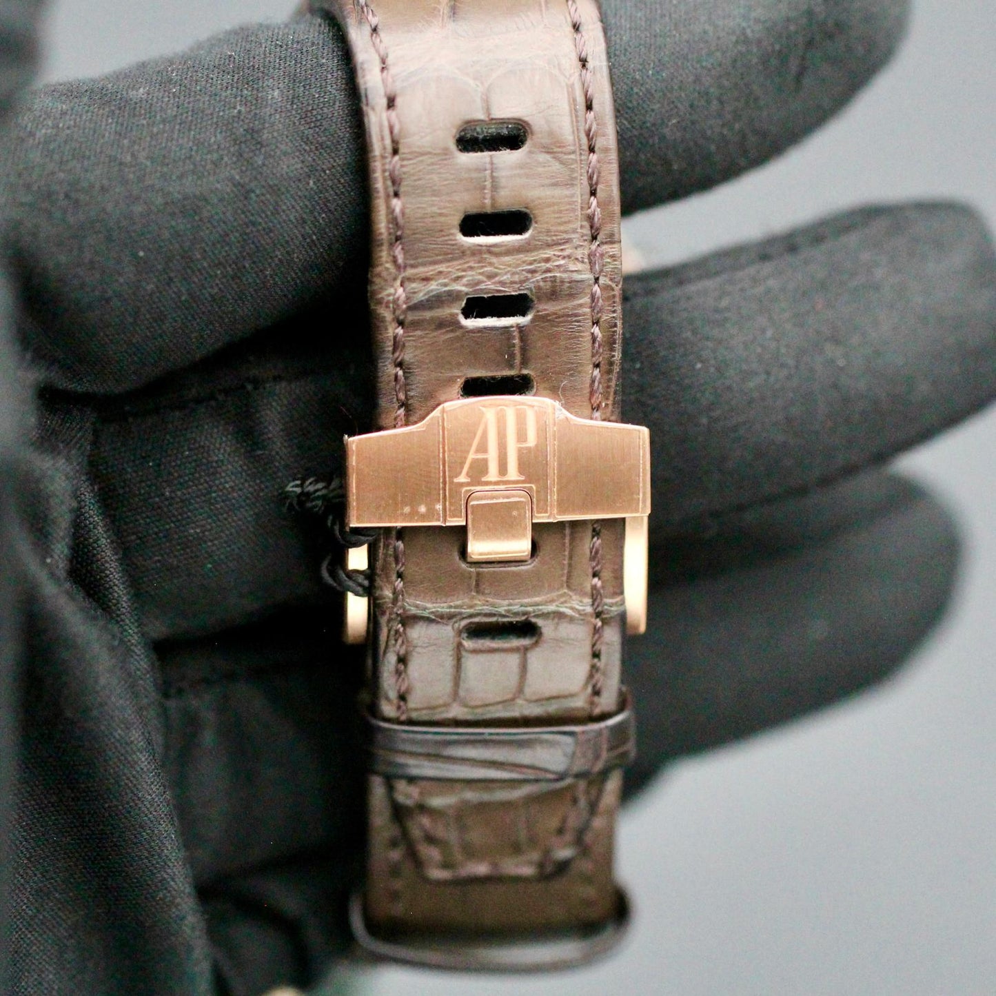 Audemars Piguet Royal Oak Offshore “Half Brick” Rhodium Dial - 26470OR