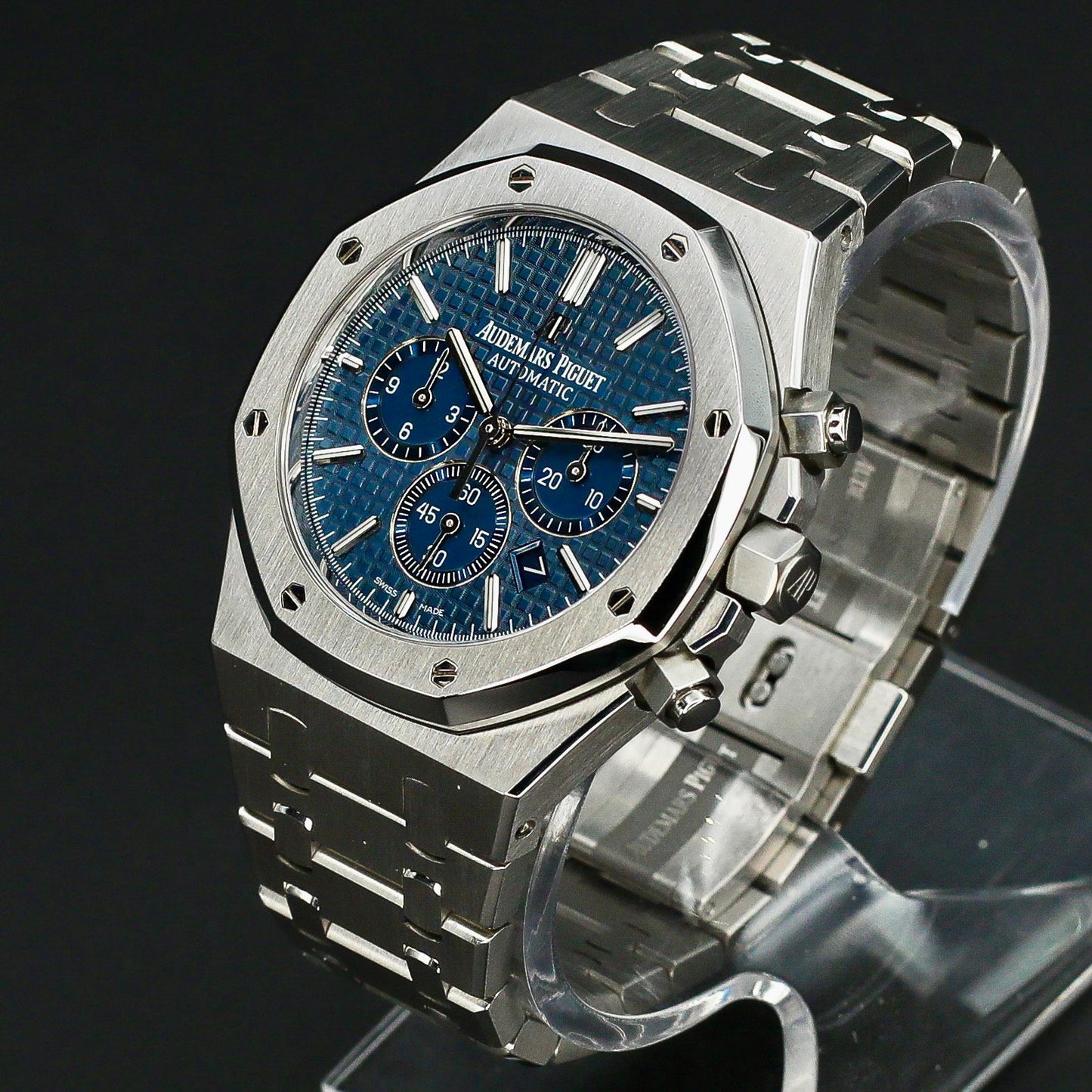 Audemars Piguet Royal Oak Chrono Steel Blue Dial - 26320ST