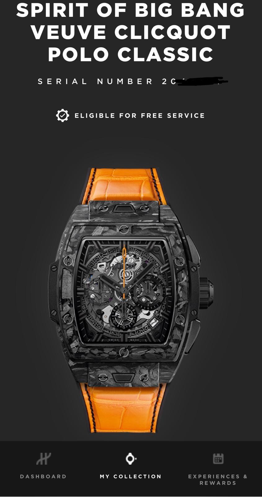 Hublot Spirit of Big Bang Veuve Clicquot Polo Classic 42mm - 642.QK.0110.LR.VCP24