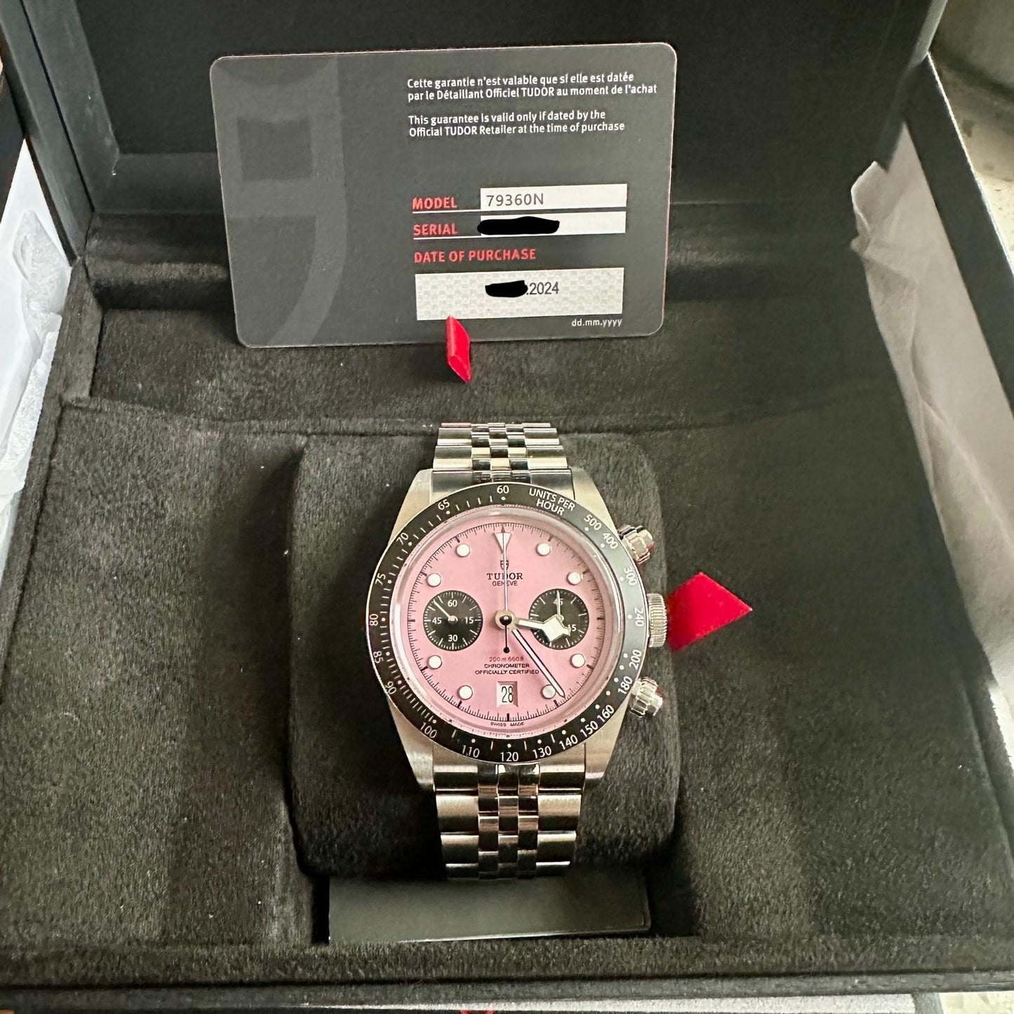 Tudor Black Bay Chronograph Pink - 79360N-0019