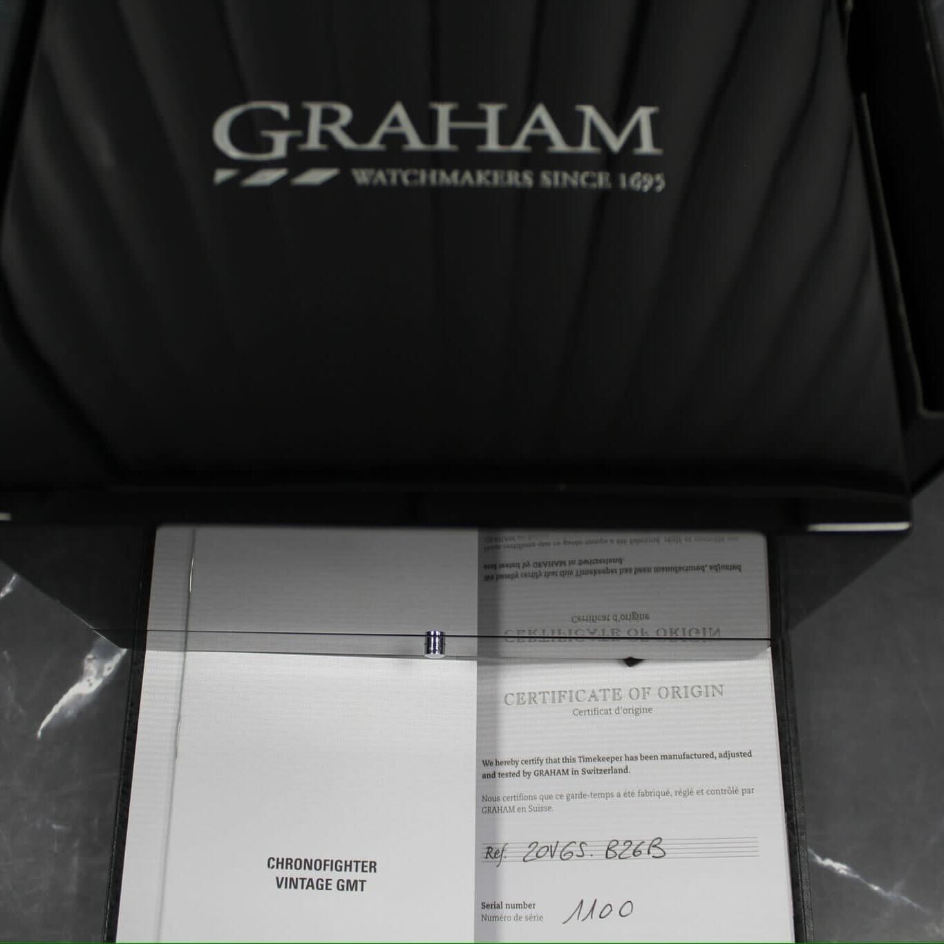Graham Chronofighter GMT - 20VGS.B26B