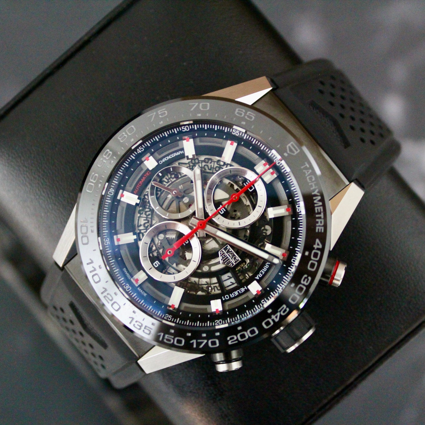 TAG Heuer Carrera Chrono Skeleton Black - CAR2A1Z-0