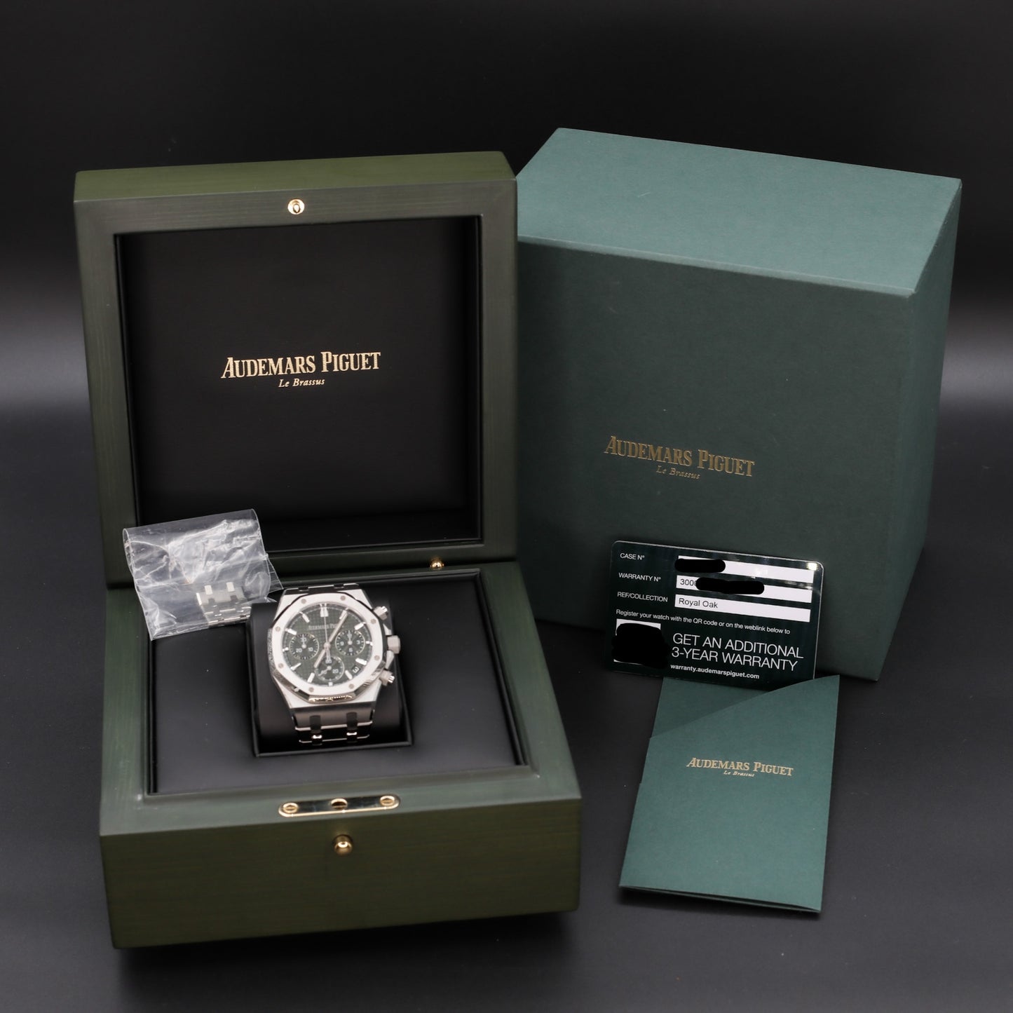 Audemars Piguet Royal Oak Chronograph 50th Anniversary Green Dial - 26240ST.OO.1320ST.04