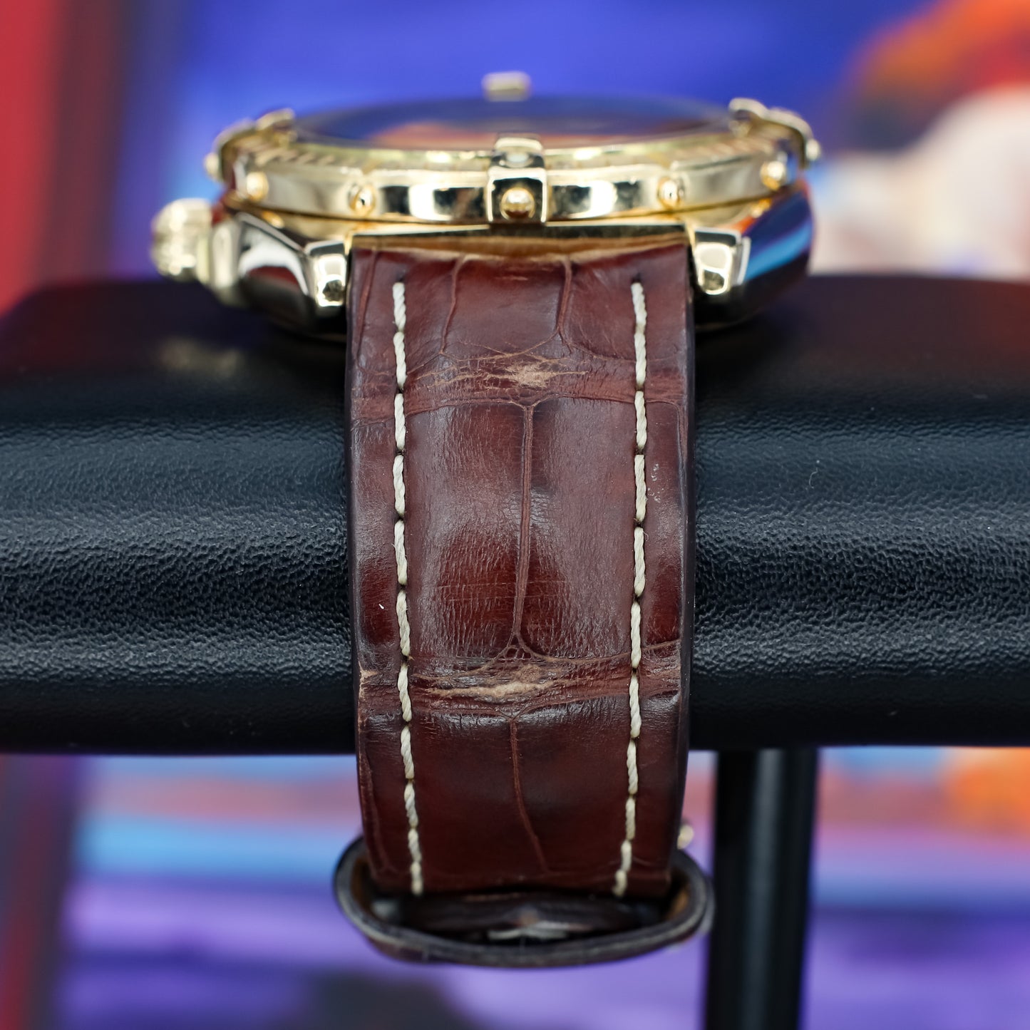 Breitling Windrider Headwind Daydate Blue Dial - K45355