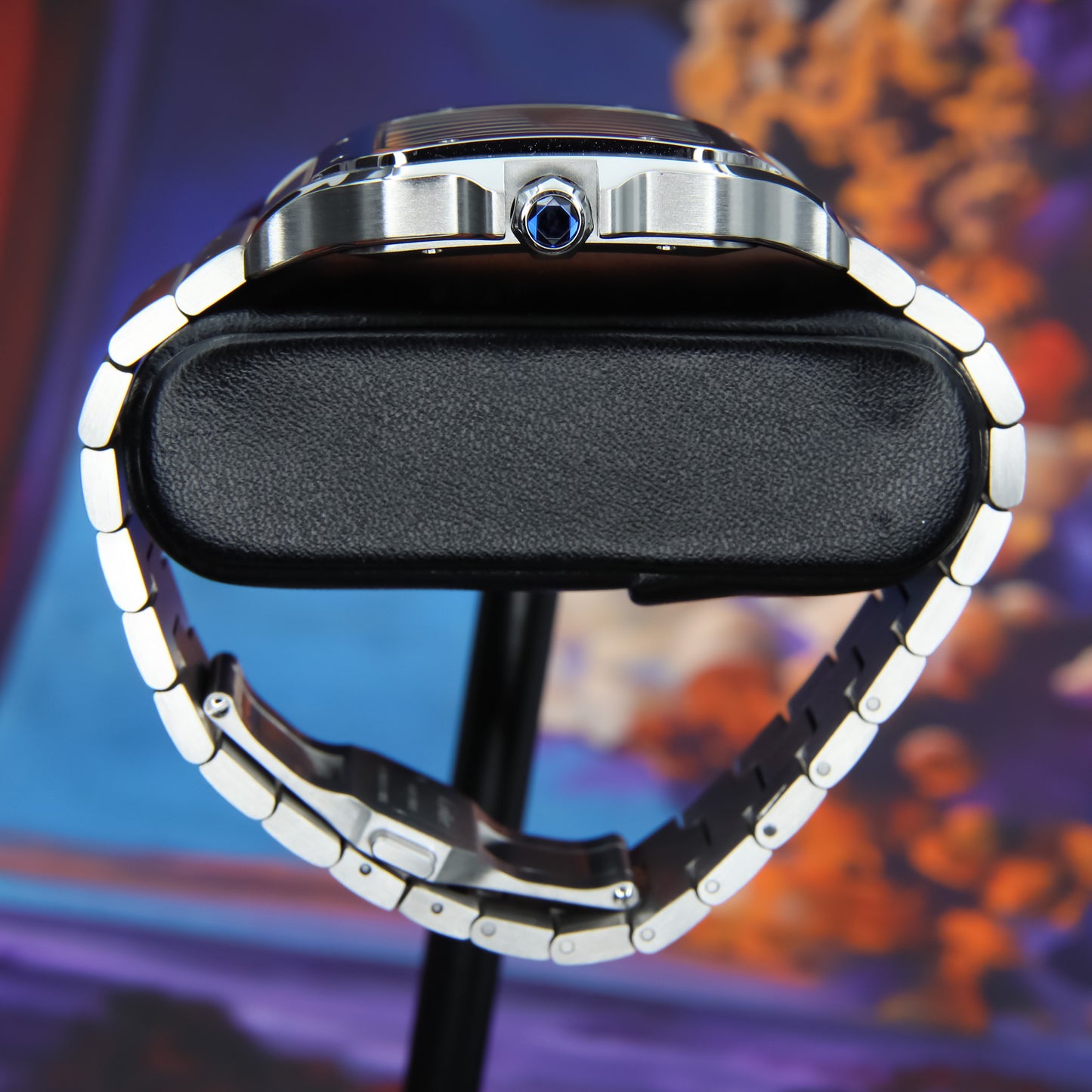 Cartier Santos Blue 2025 Complete - WSSA0071