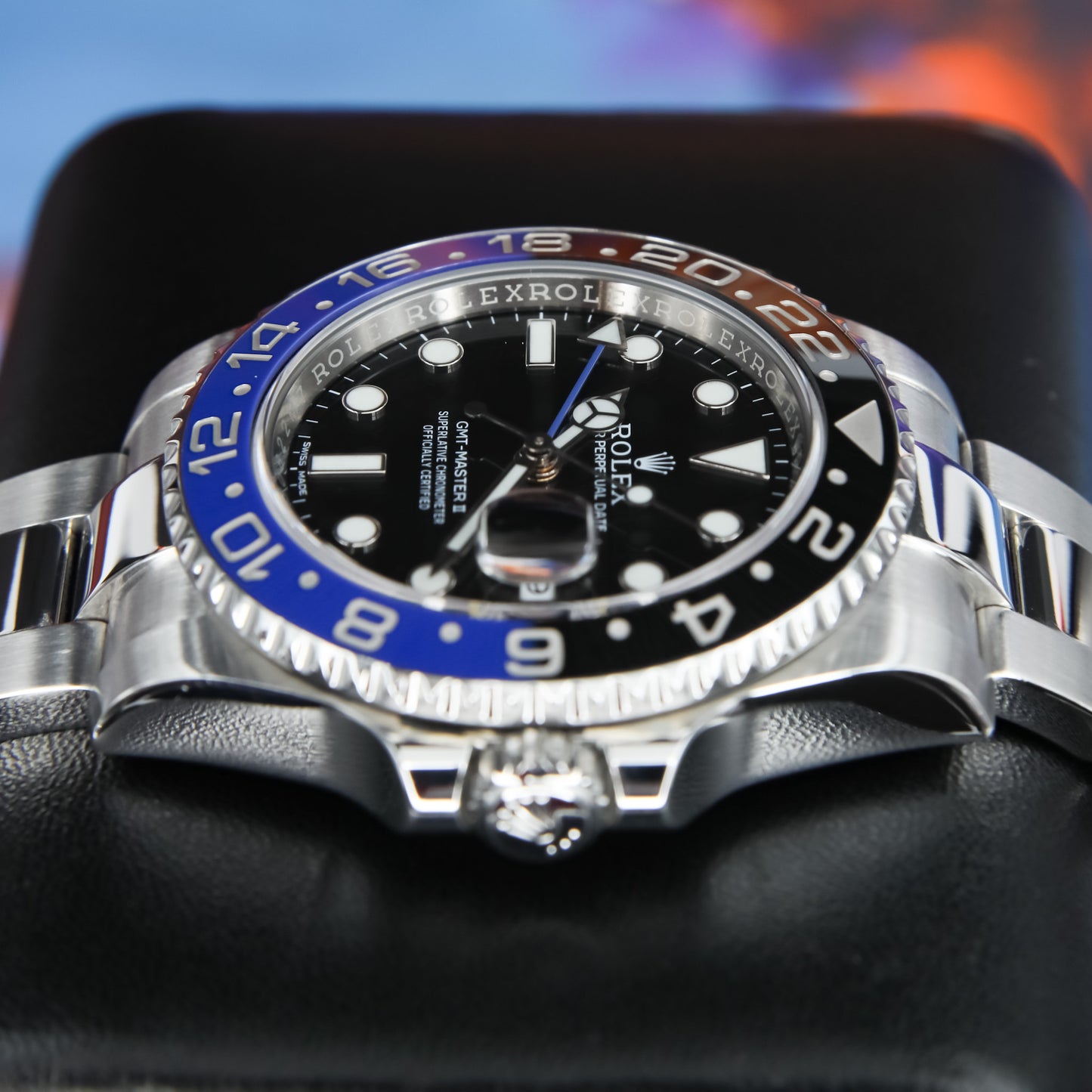 Rolex GMT-Master II Batman Oyster 2016 Complete - 116710BLNR