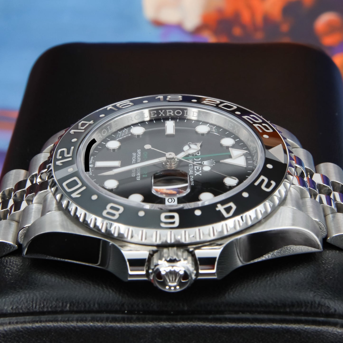 Rolex GMT-Master II Bruce Wayne Jubilee 2025 Complete - 126710GRNR