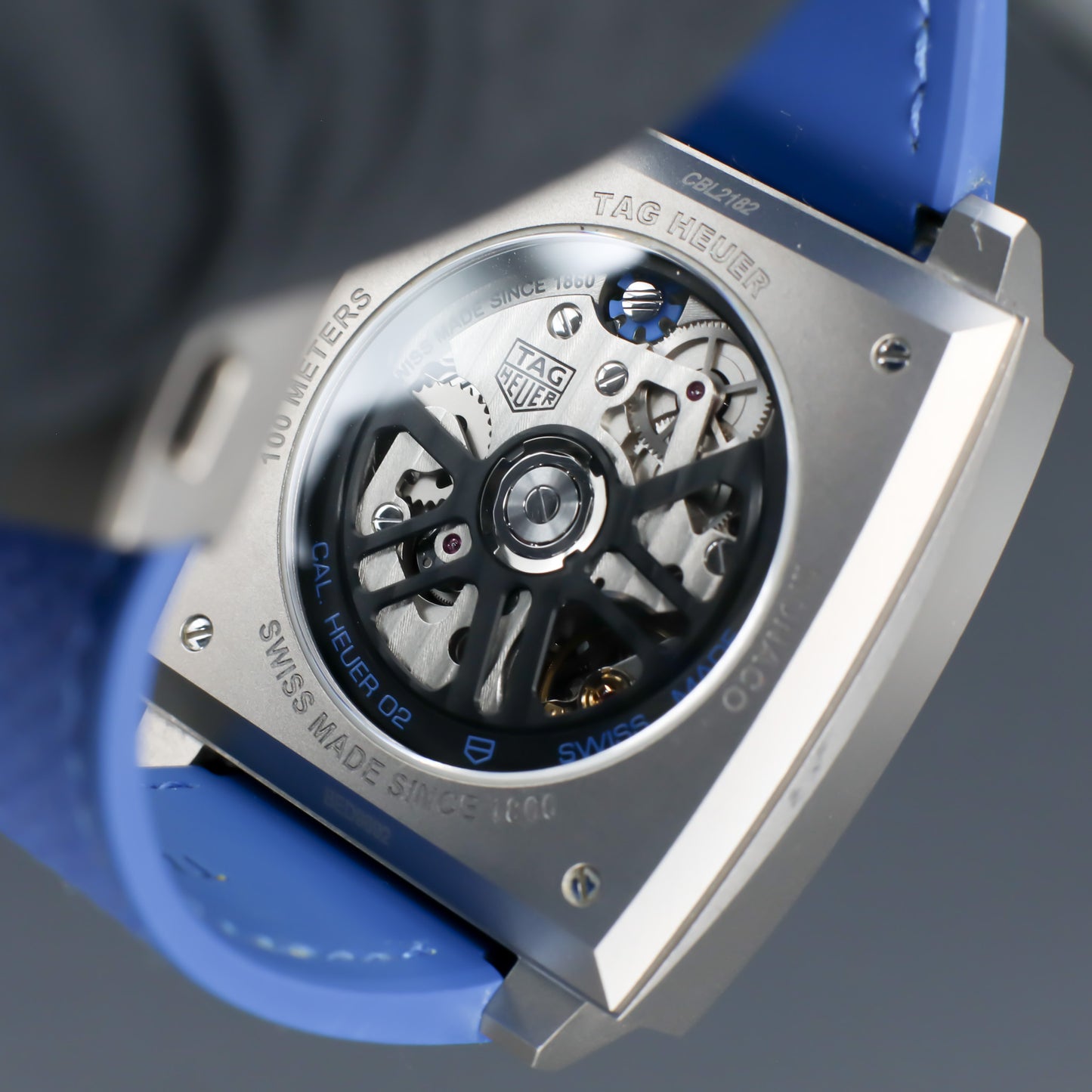 TAG Heuer Monaco Skeleton Blue Dial 39mm Automatic - CBL2182.FT6235
