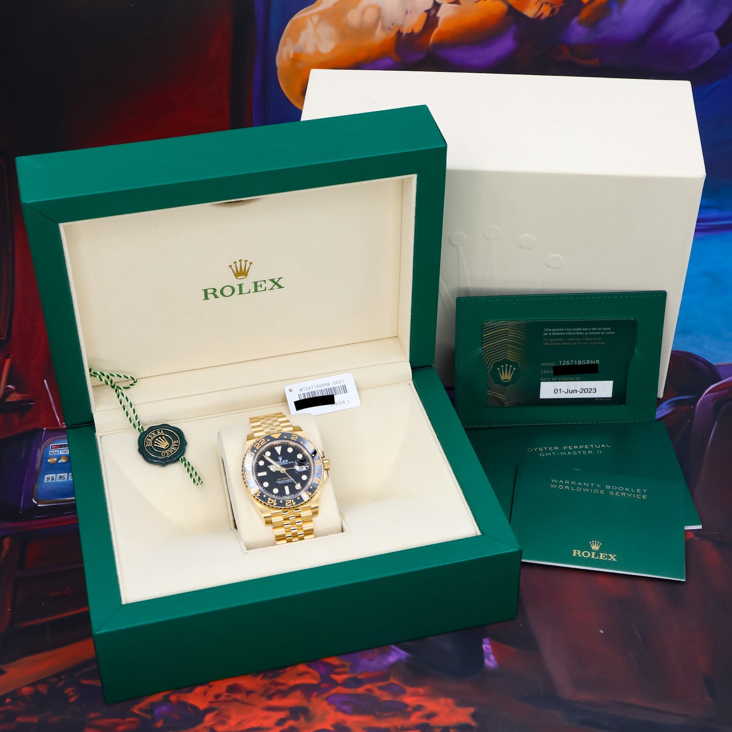 Rolex GMT-Master II Full Gold Zombie 2023 - 126718GRNR