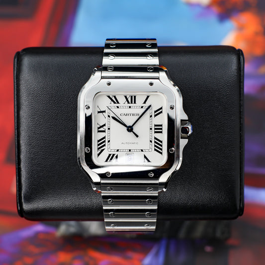Cartier Santos de Cartier Steel 2025 Complete - WSSA0018