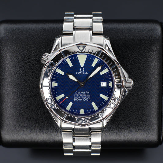 Omega Seamaster Electric Blue Fresh Service - 2255.80