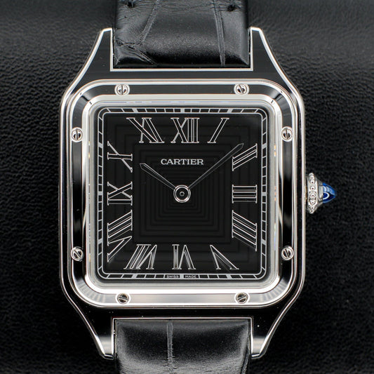 Cartier Santos Dumont Lacquer Dial Complete set - WSSA0046