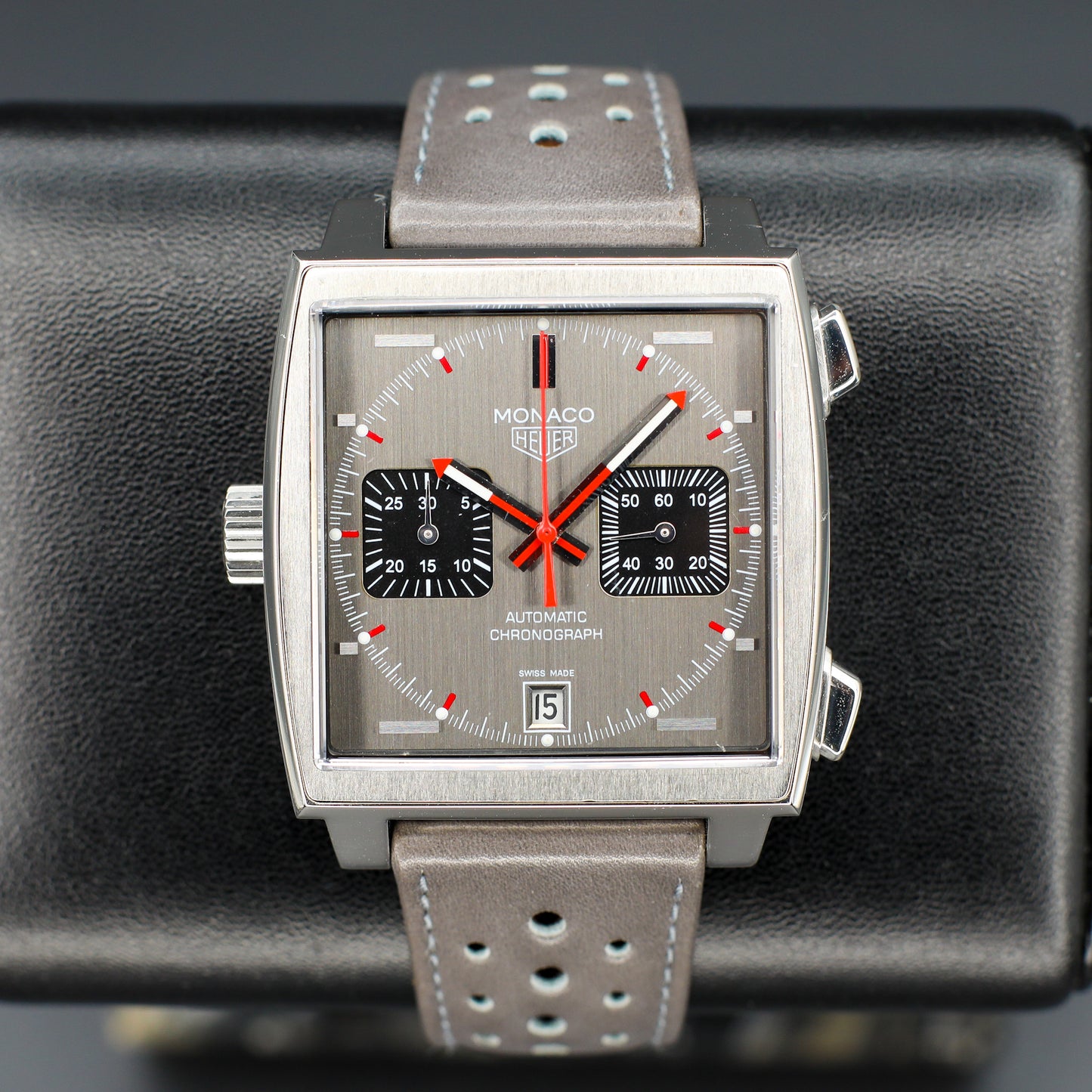 TAG Heuer Monaco Grey Dial - CAW211B