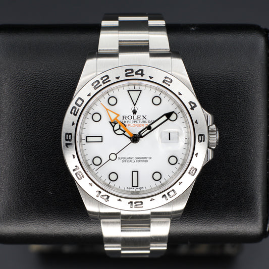 Rolex Explorer II White Dial Watch Only - 216570