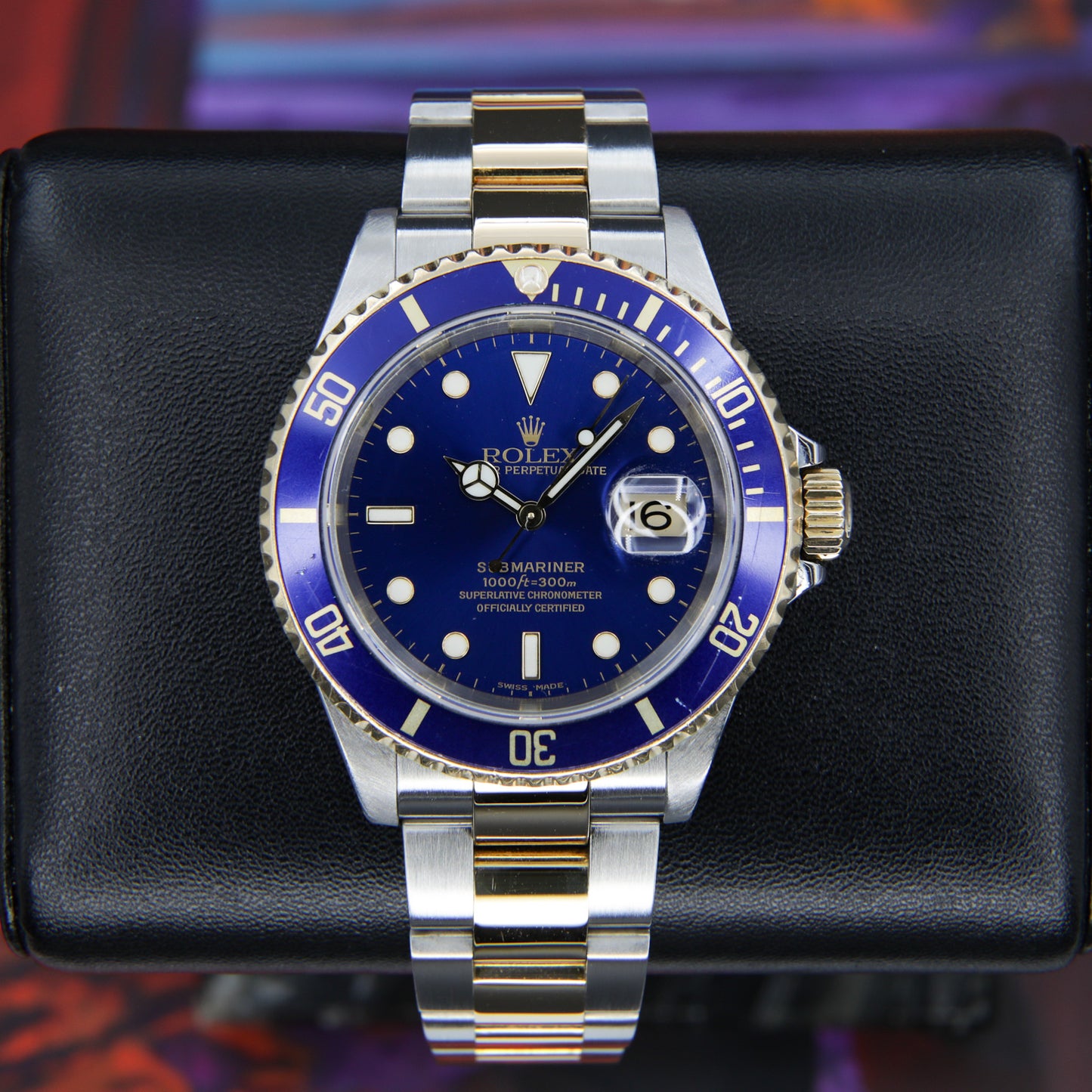 Rolex Submariner Date “Bluesy” 2002 Complete - 16613LB
