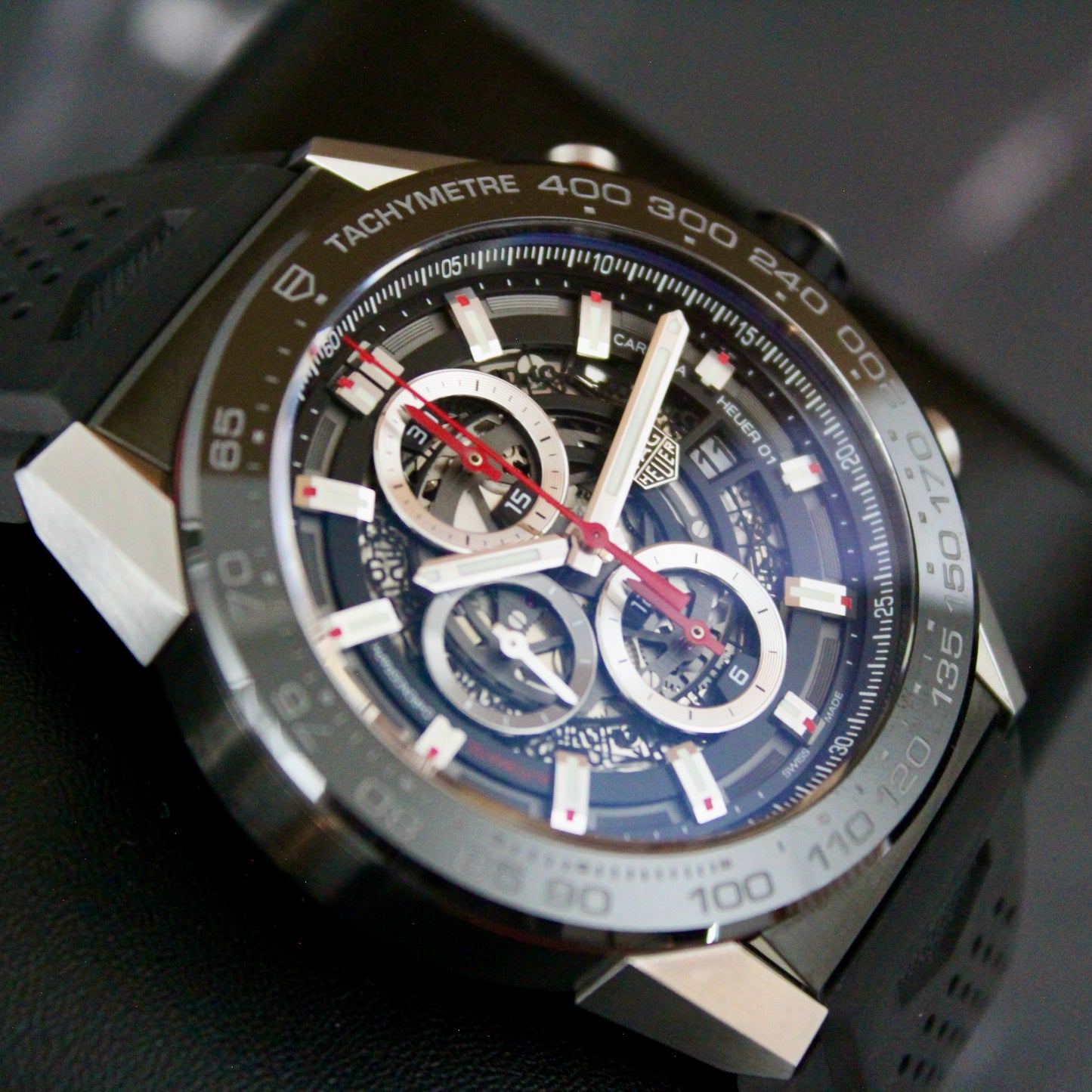 TAG Heuer Carrera Chrono Skeleton Black - CAR2A1Z-0