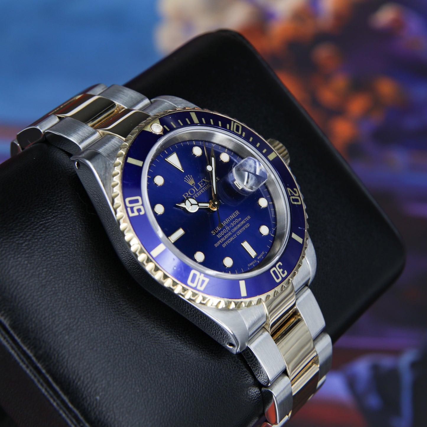 Rolex Submariner Date “Bluesy” 2002 Complete - 16613LB