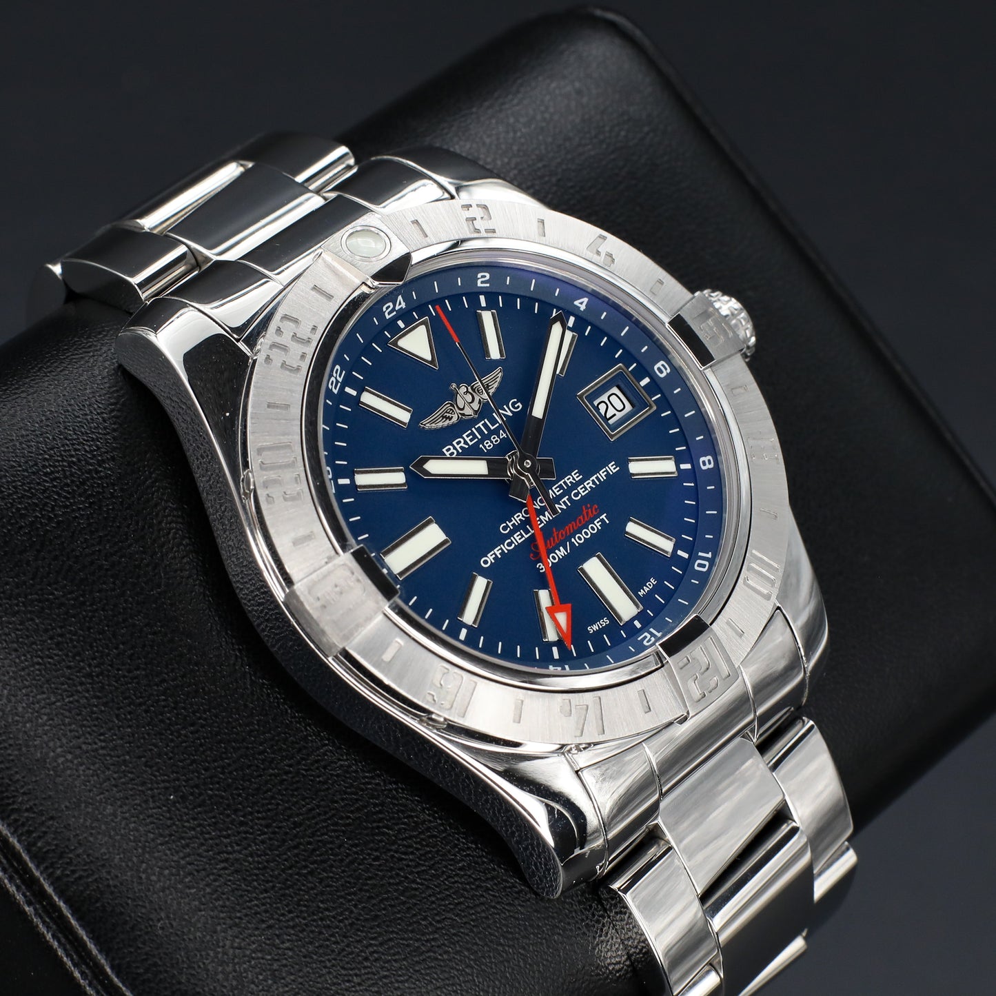 Breitling Avenger GMT Blue Dial - A32390