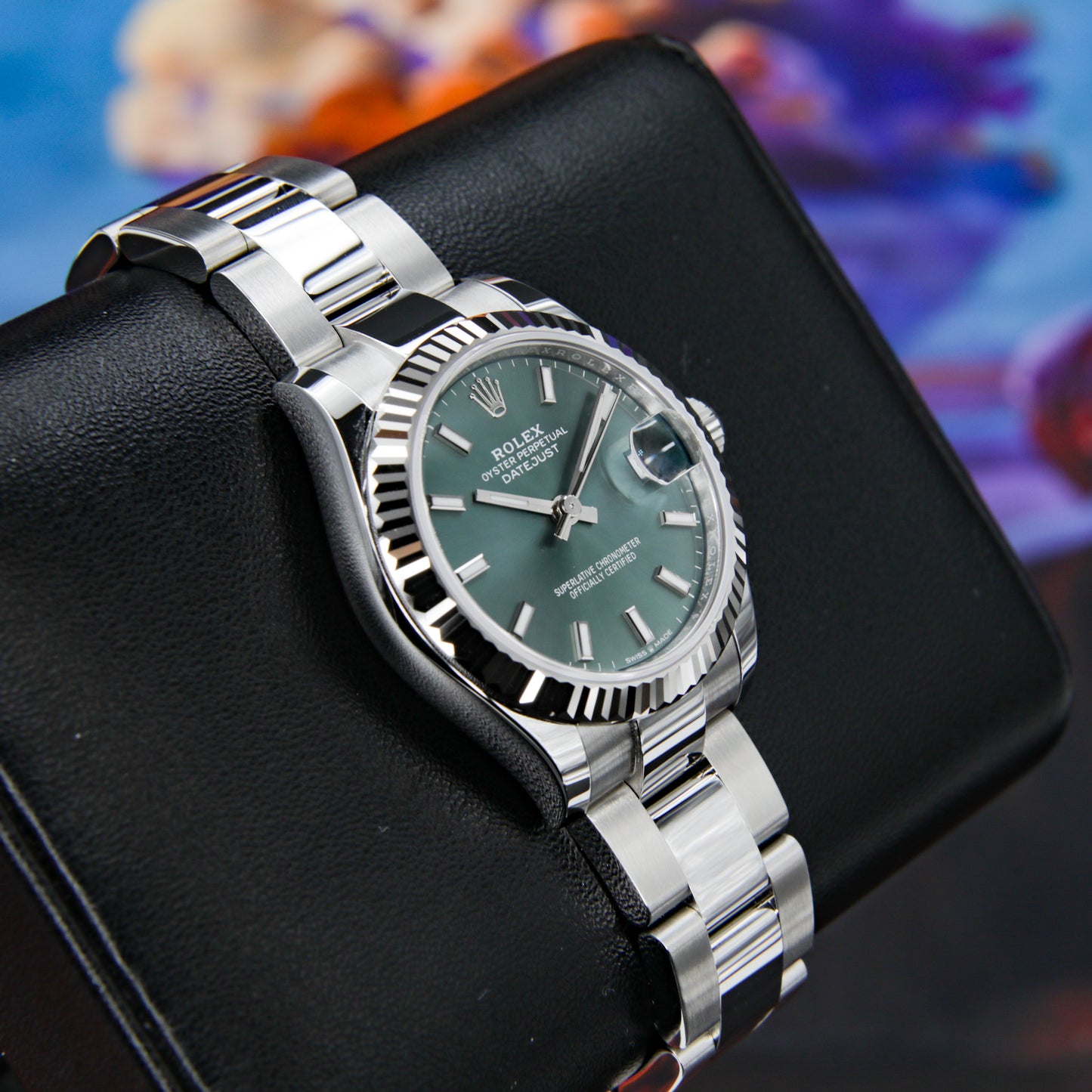 Rolex Datejust 31 Green 2025 Complete - 278274