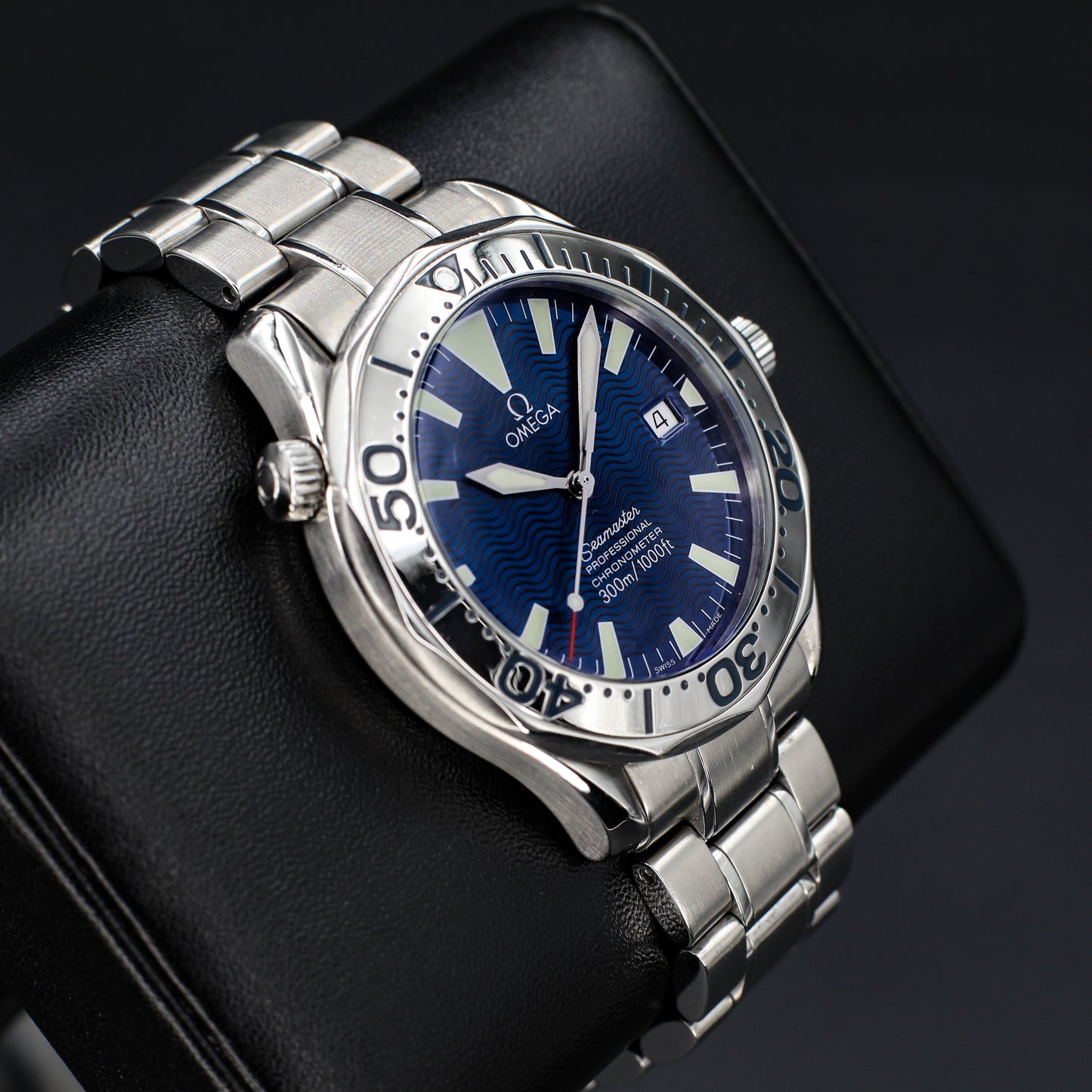 Omega Seamaster Electric Blue Fresh Service - 2255.80